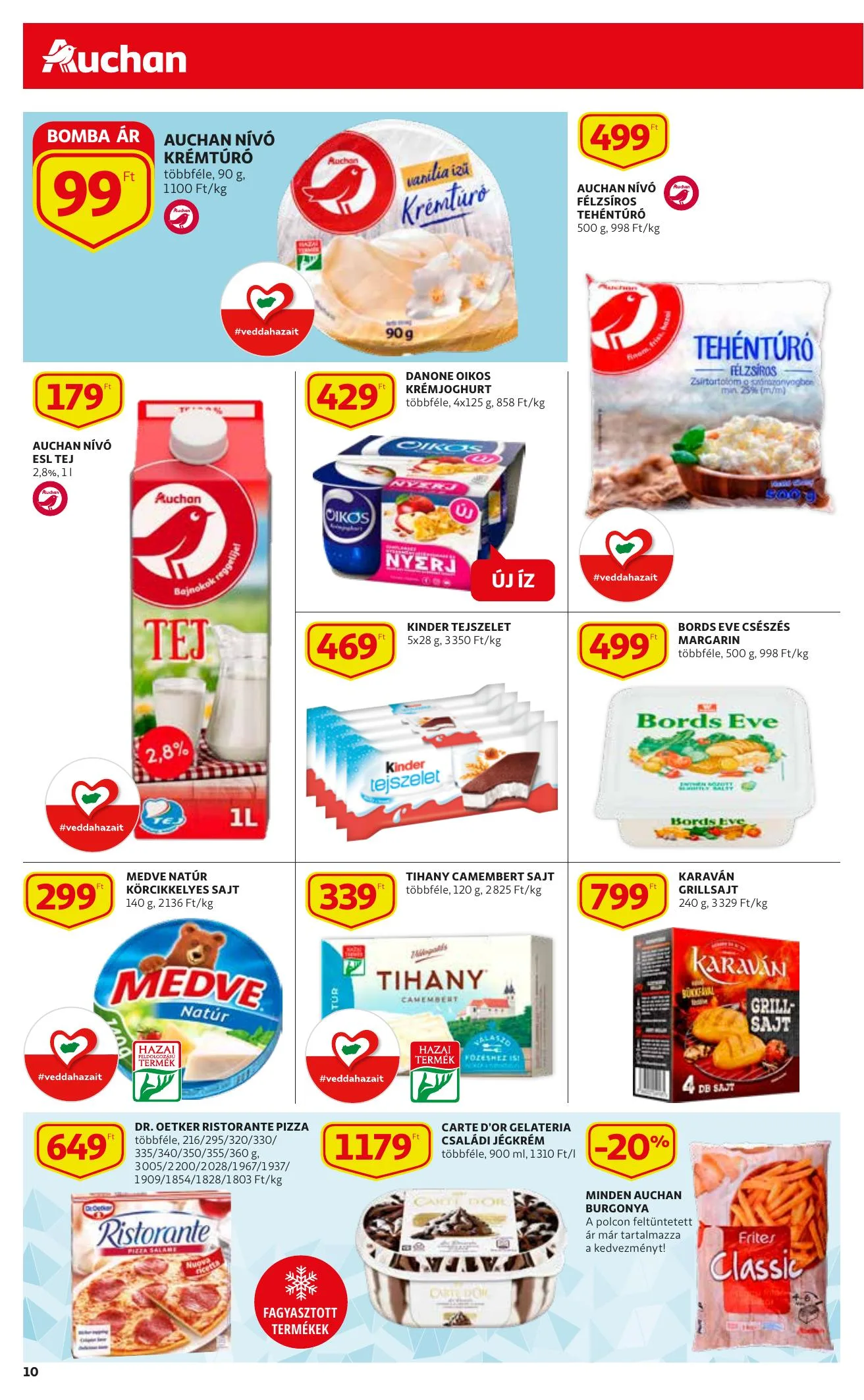 Auchan akciós újság Szupermarket 05.20–05.26 – 10. oldal