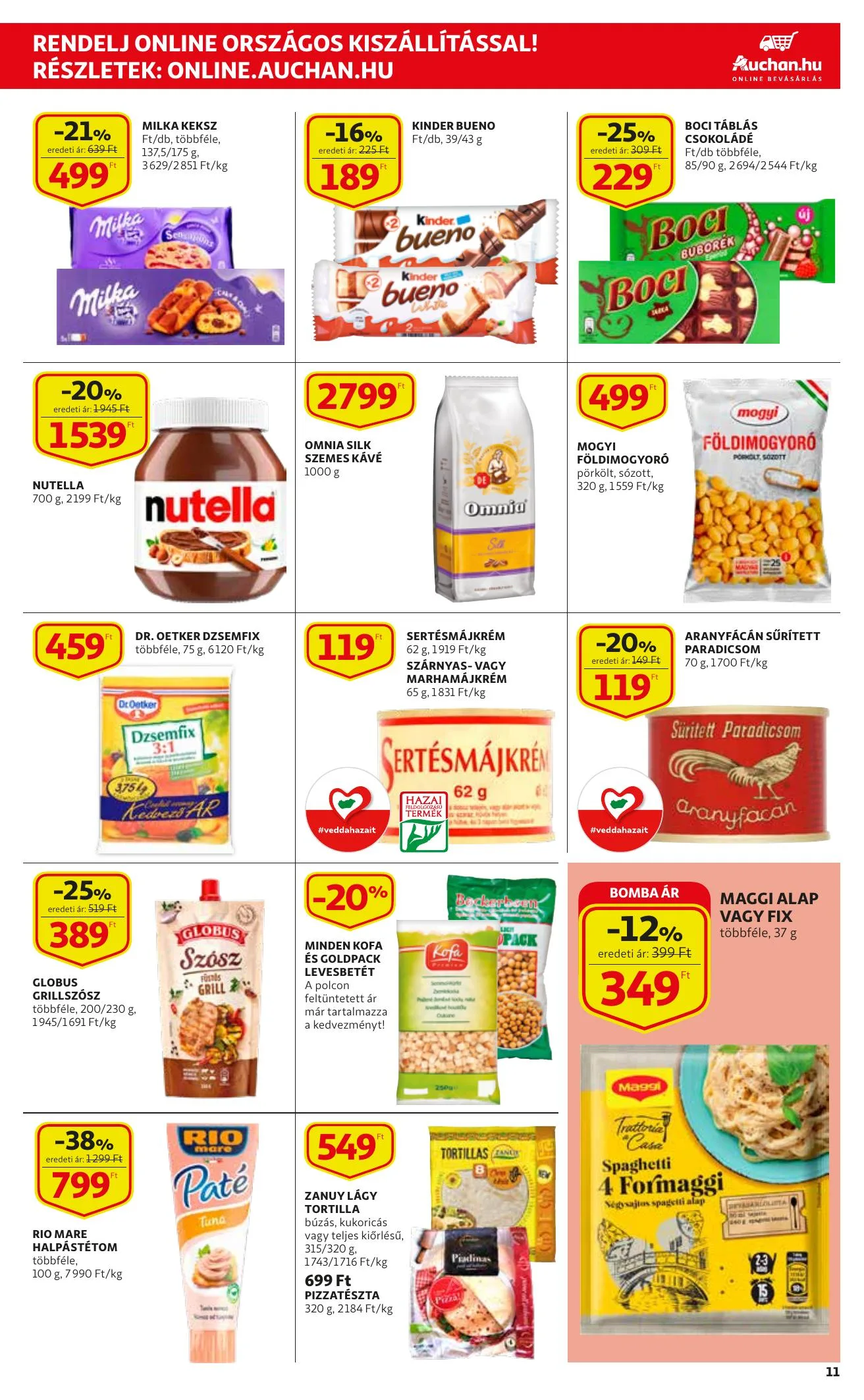 Auchan akciós újság Szupermarket 05.20–05.26 – 11. oldal