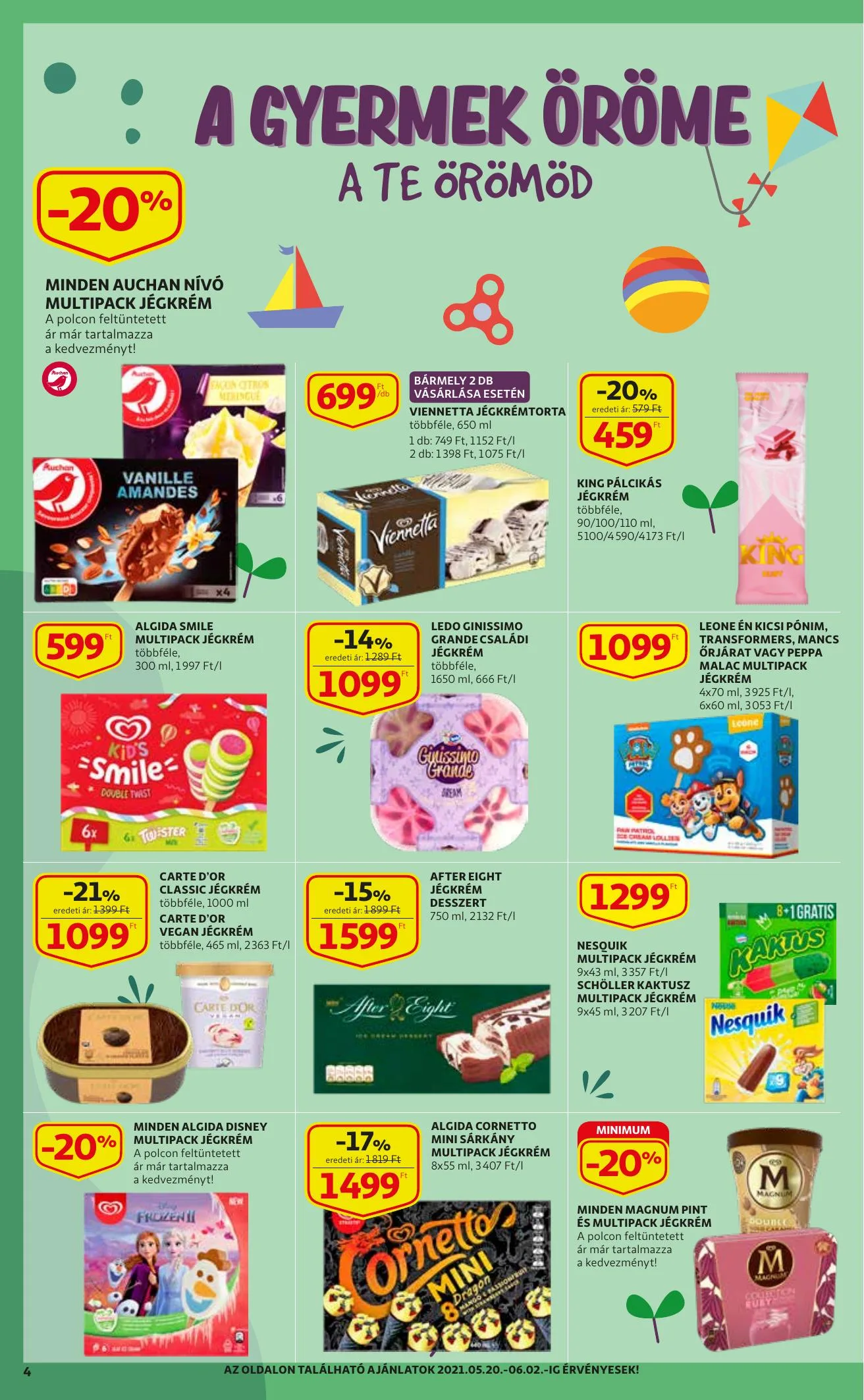 Auchan akciós újság Szupermarket 05.20–05.26 – 4. oldal