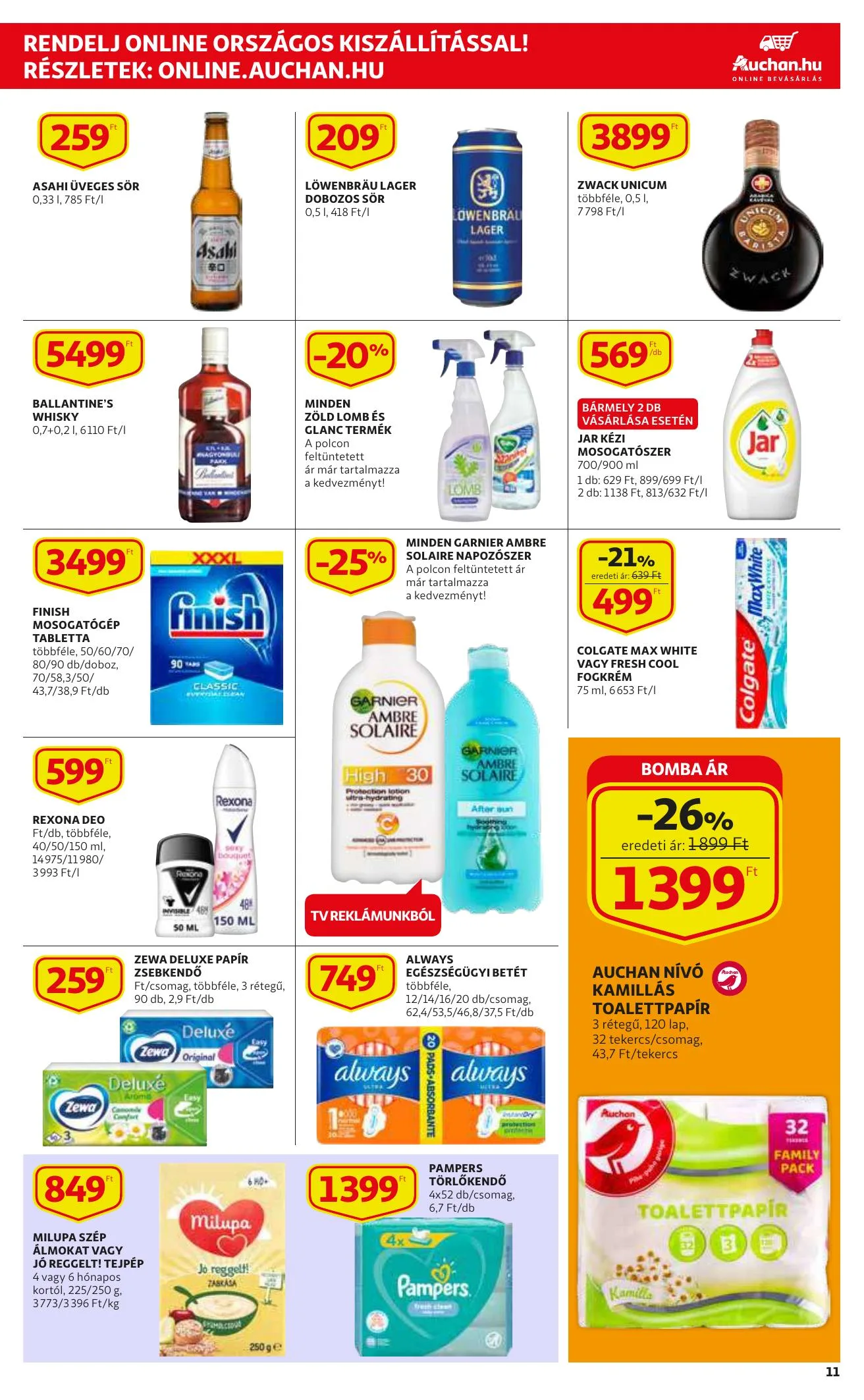 Auchan akciós újság Szupermarket 05.27–06.02 – 11. oldal
