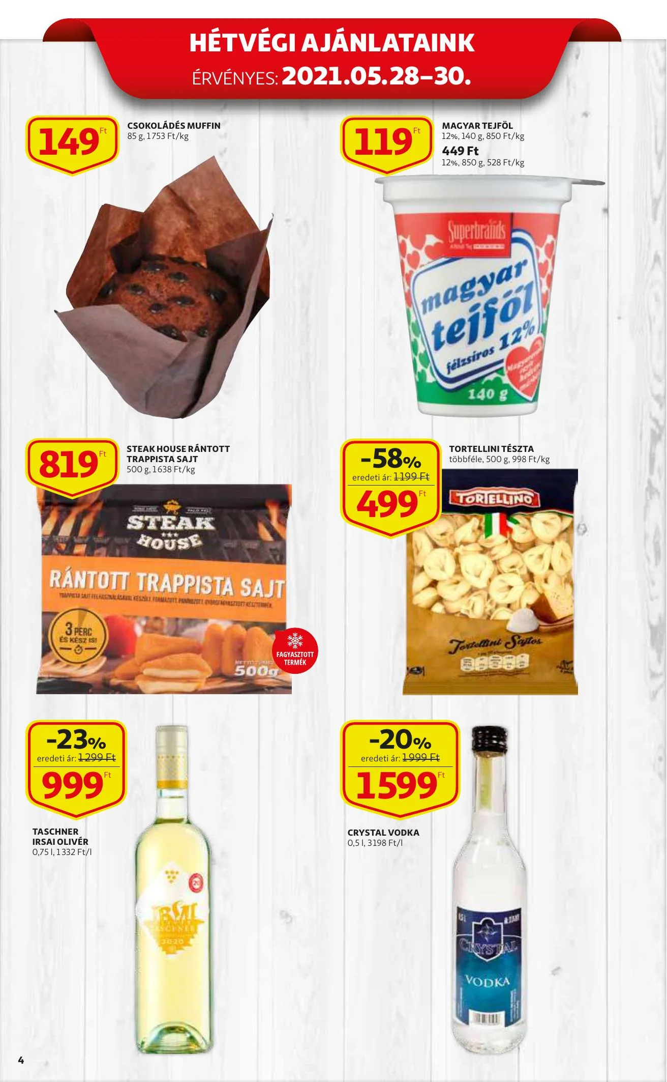 Auchan akciós újság Szupermarket 05.27–06.02 – 4. oldal