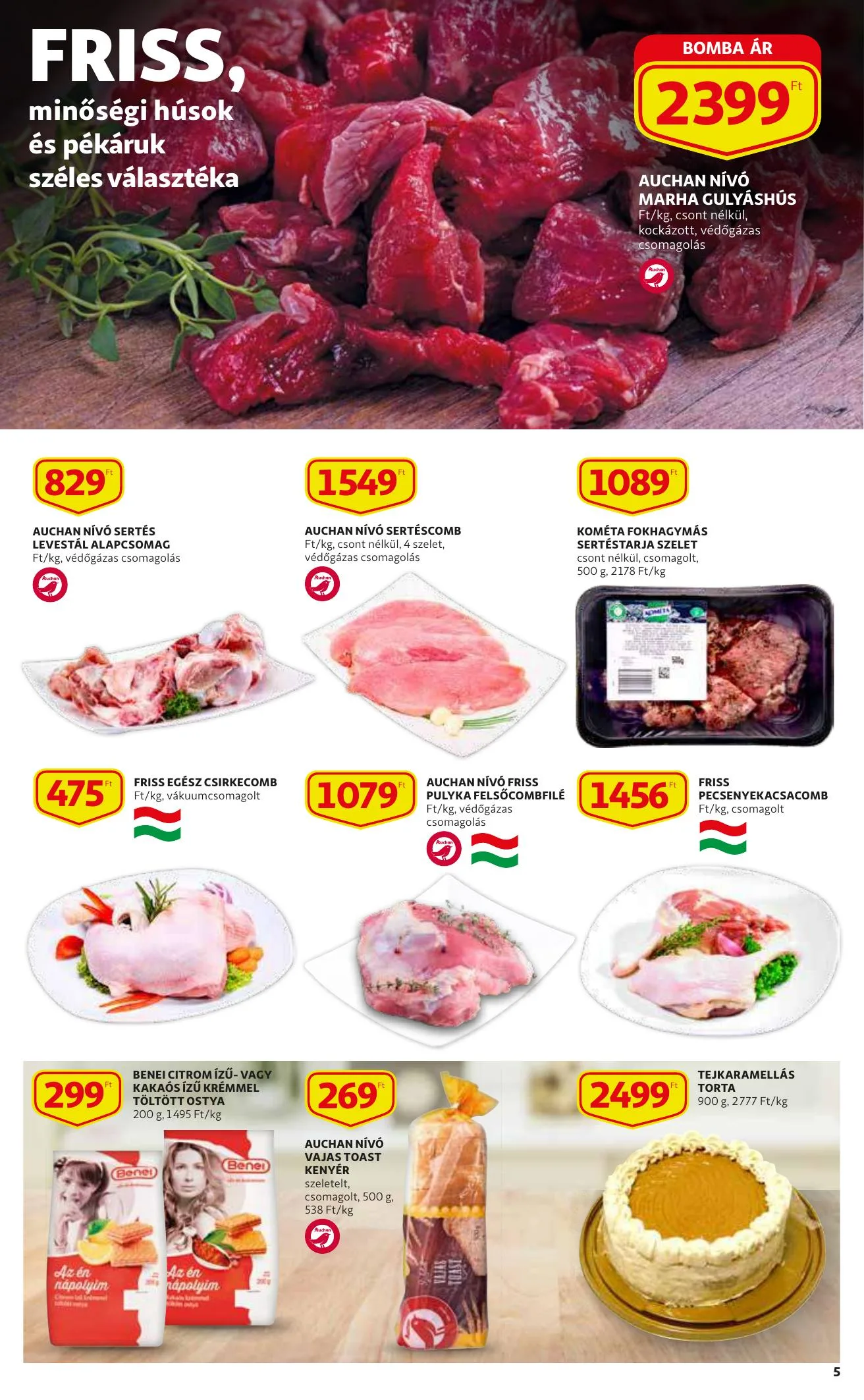 Auchan akciós újság Szupermarket 05.27–06.02 – 5. oldal