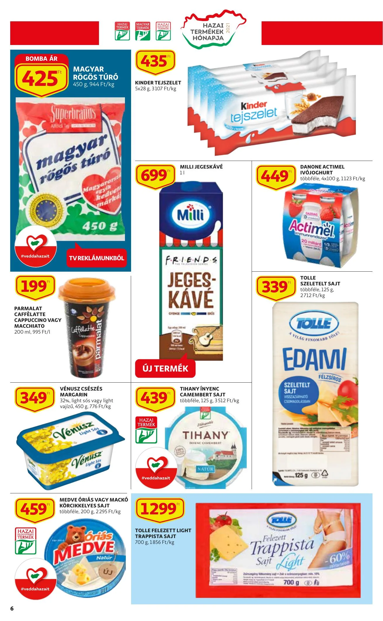 Auchan akciós újság Szupermarket 08.05–08.11 – 6. oldal