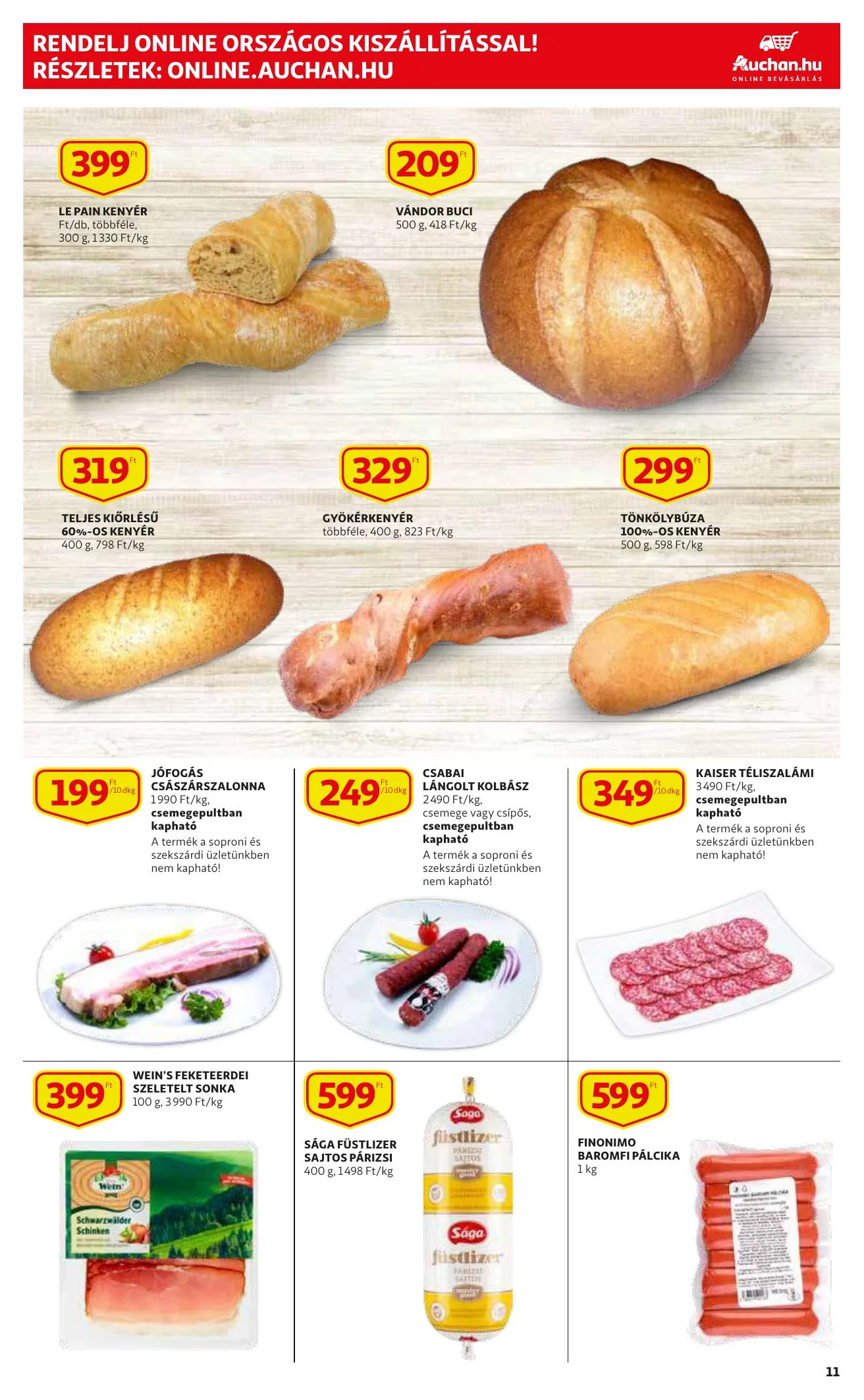 Auchan akciós újság Szupermarket 08.12–08.18 – 11. oldal