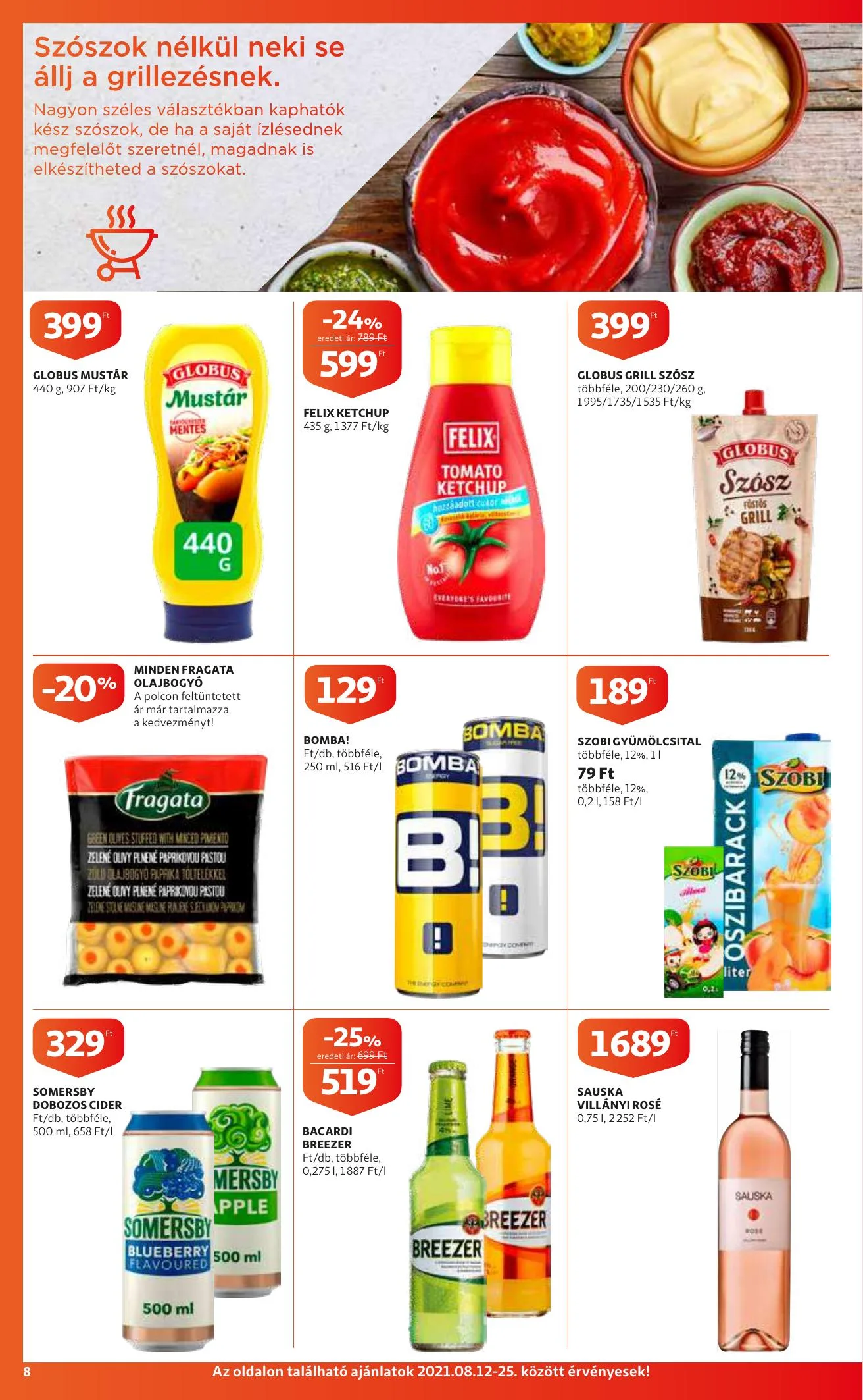 Auchan akciós újság Szupermarket 08.12–08.18 – 8. oldal