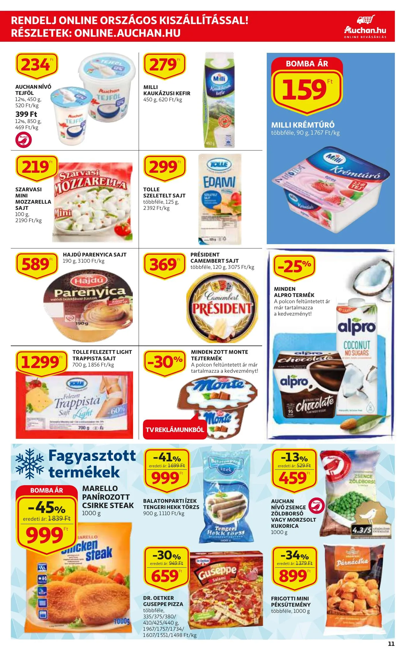 Auchan akciós újság Szupermarket 08.19–08.25 – 11. oldal