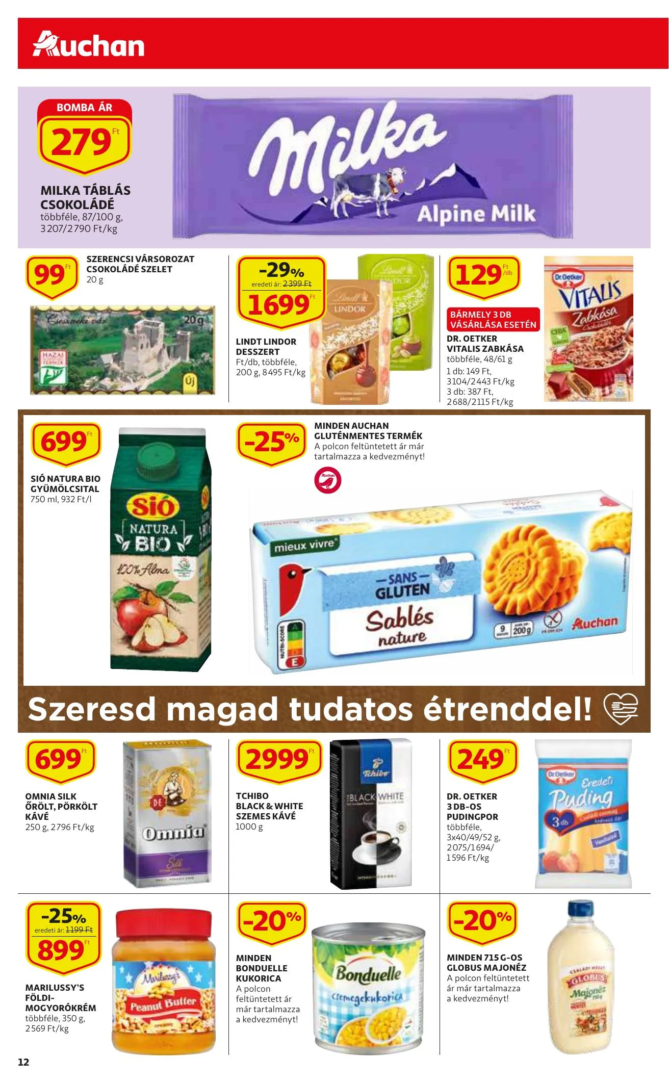 Auchan akciós újság Szupermarket 08.19–08.25 – 12. oldal