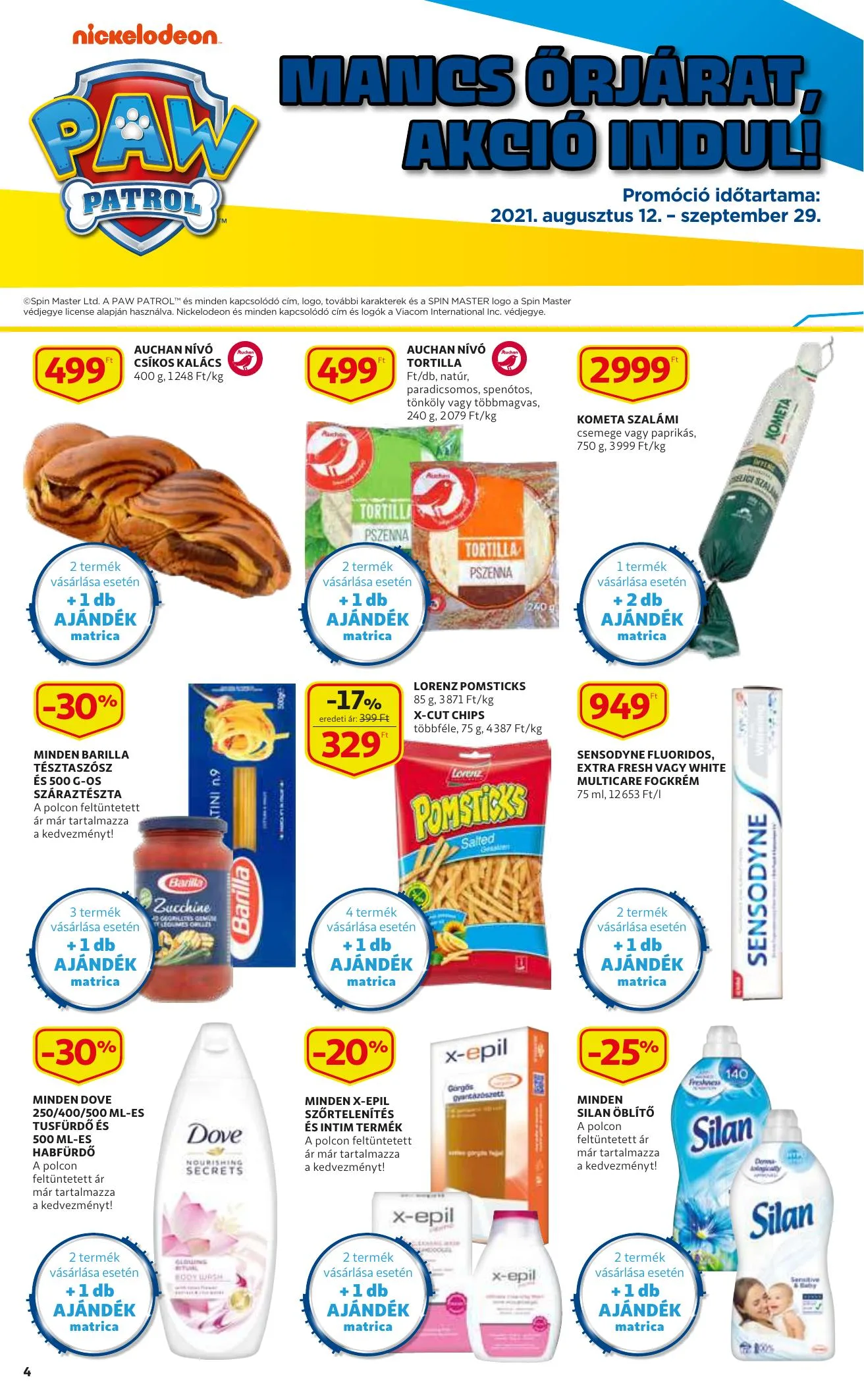 Auchan akciós újság Szupermarket 08.19–08.25 – 4. oldal