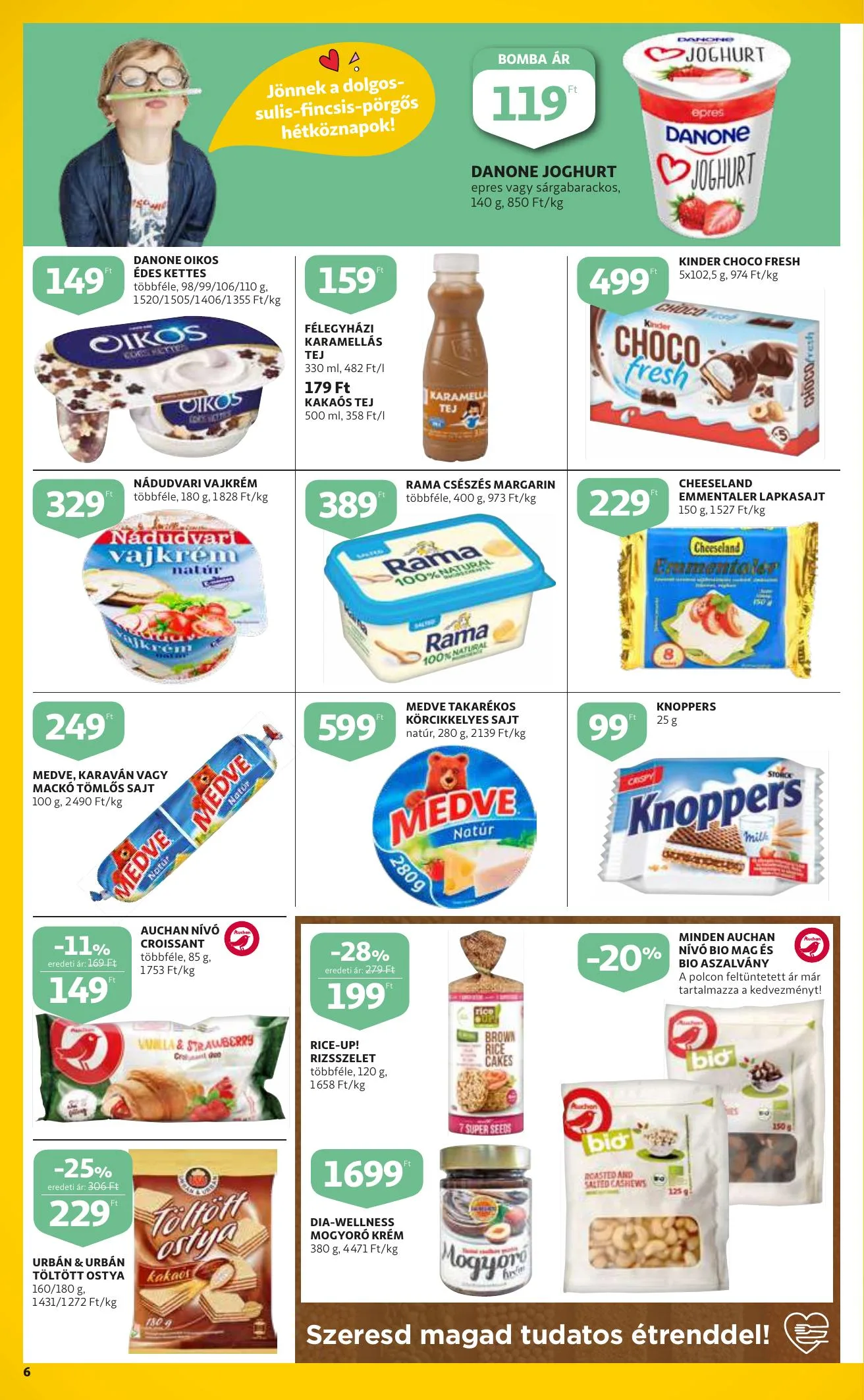 Auchan akciós újság Szupermarket 08.19–08.25 – 6. oldal