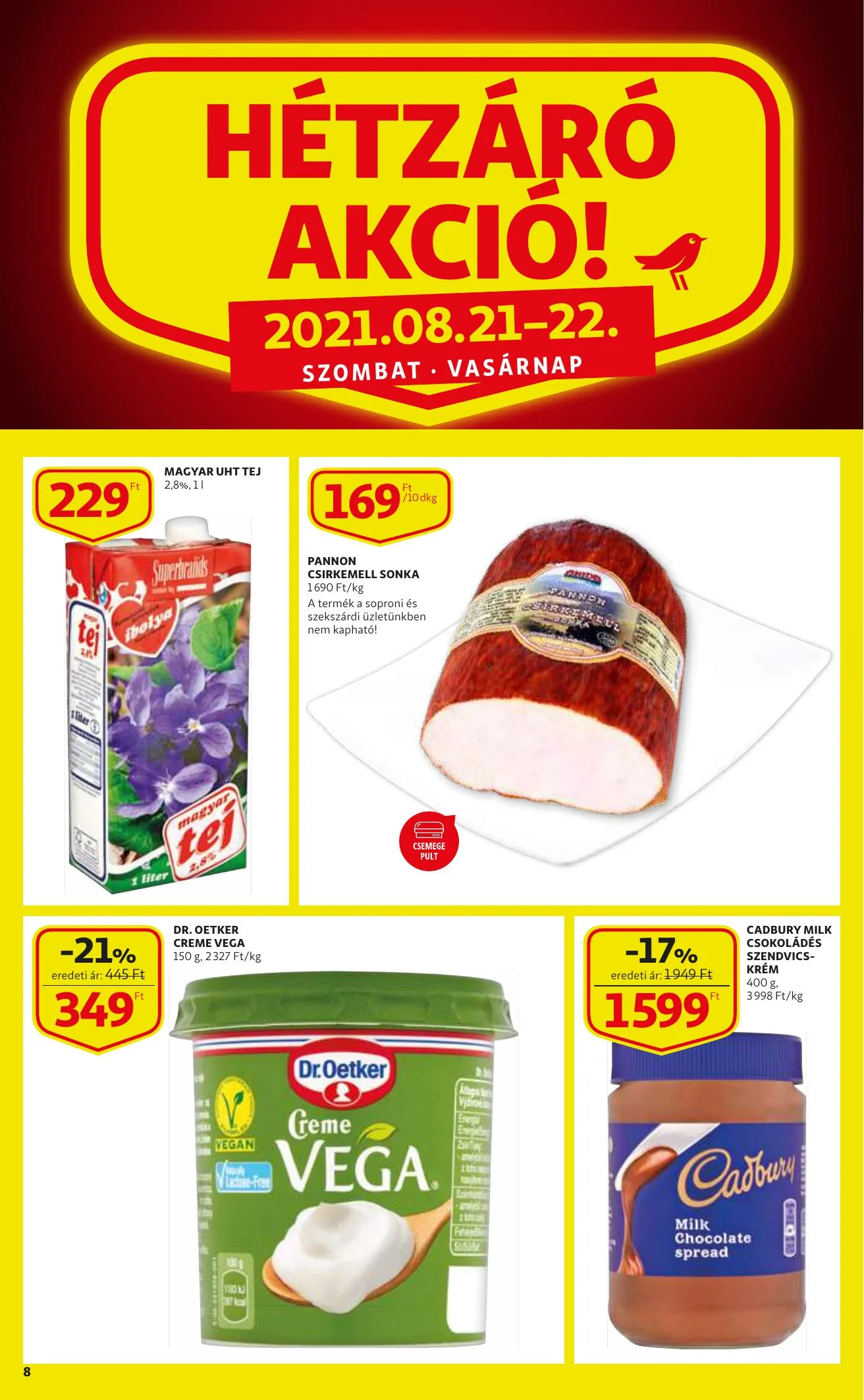 Auchan akciós újság Szupermarket 08.19–08.25 – 8. oldal
