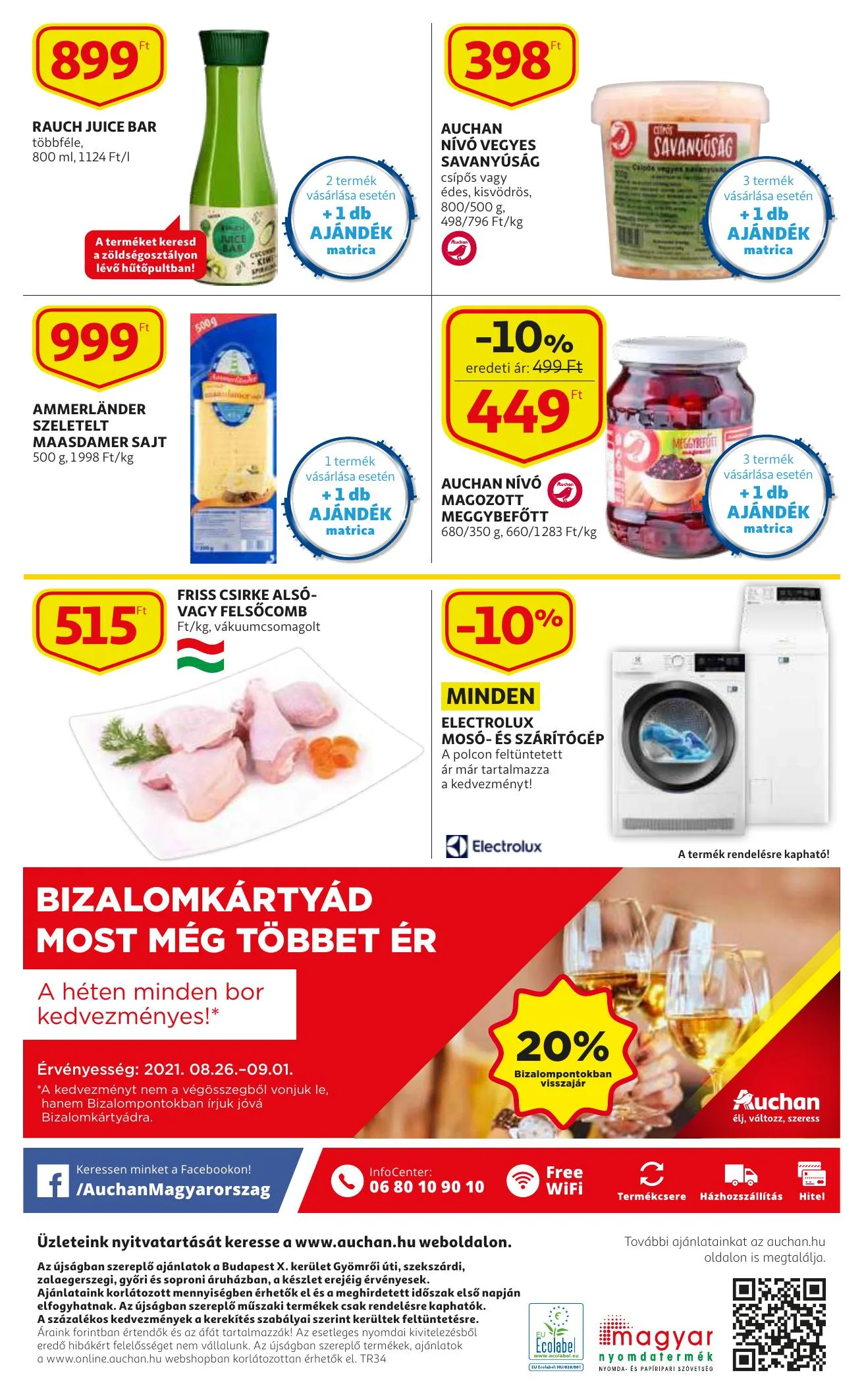 Auchan akciós újság Szupermarket 08.26–09.01 – 16. oldal