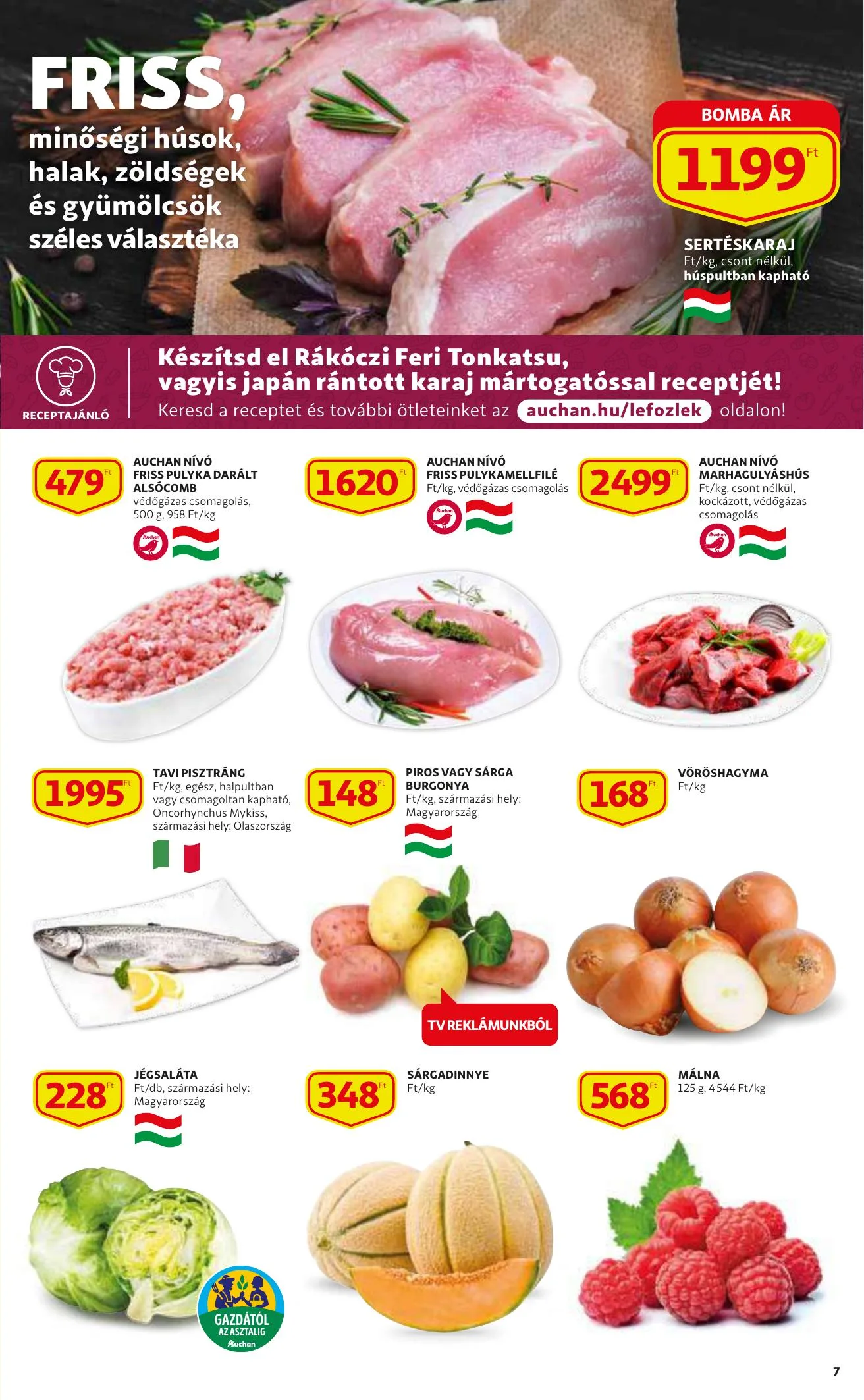 Auchan akciós újság Szupermarket 08.26–09.01 – 7. oldal