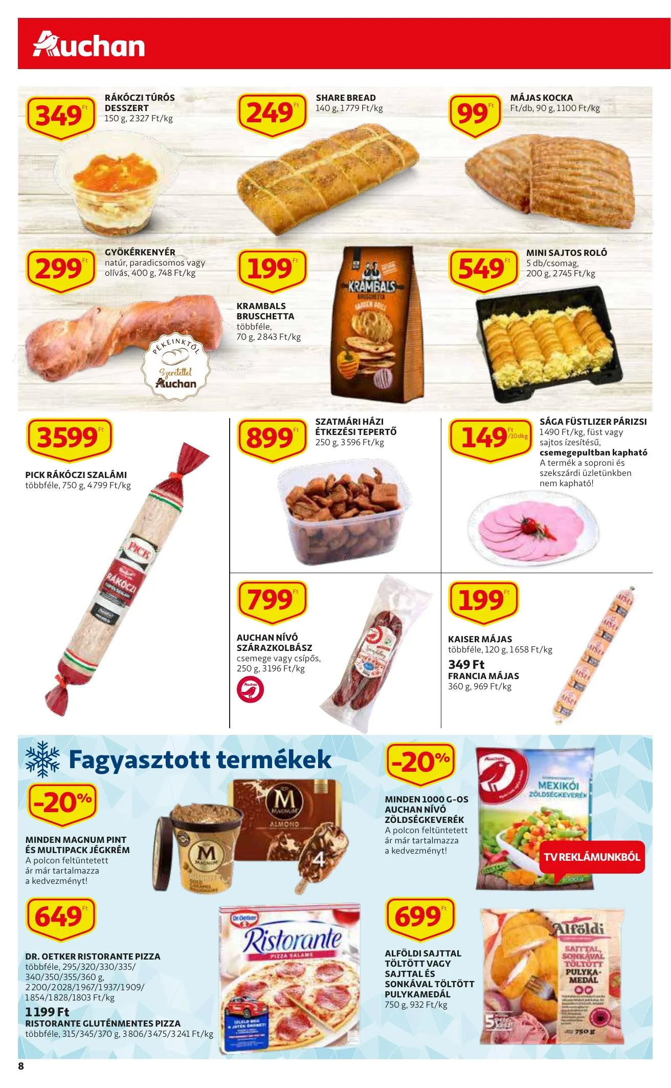 Auchan akciós újság Szupermarket 08.26–09.01 – 8. oldal