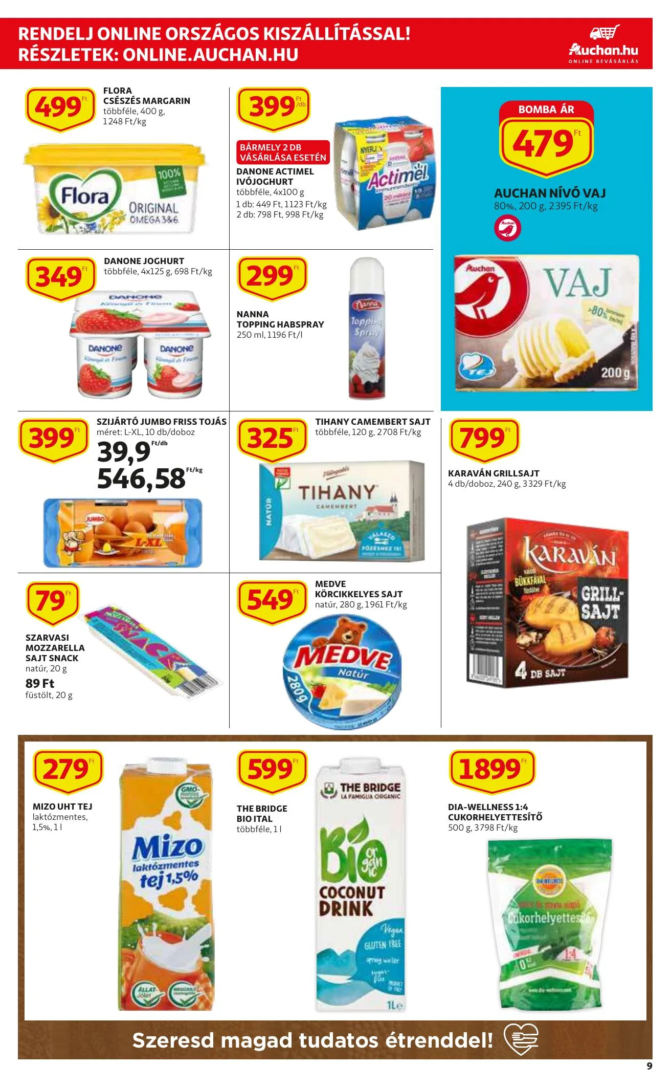 Auchan akciós újság Szupermarket 08.26–09.01 – 9. oldal