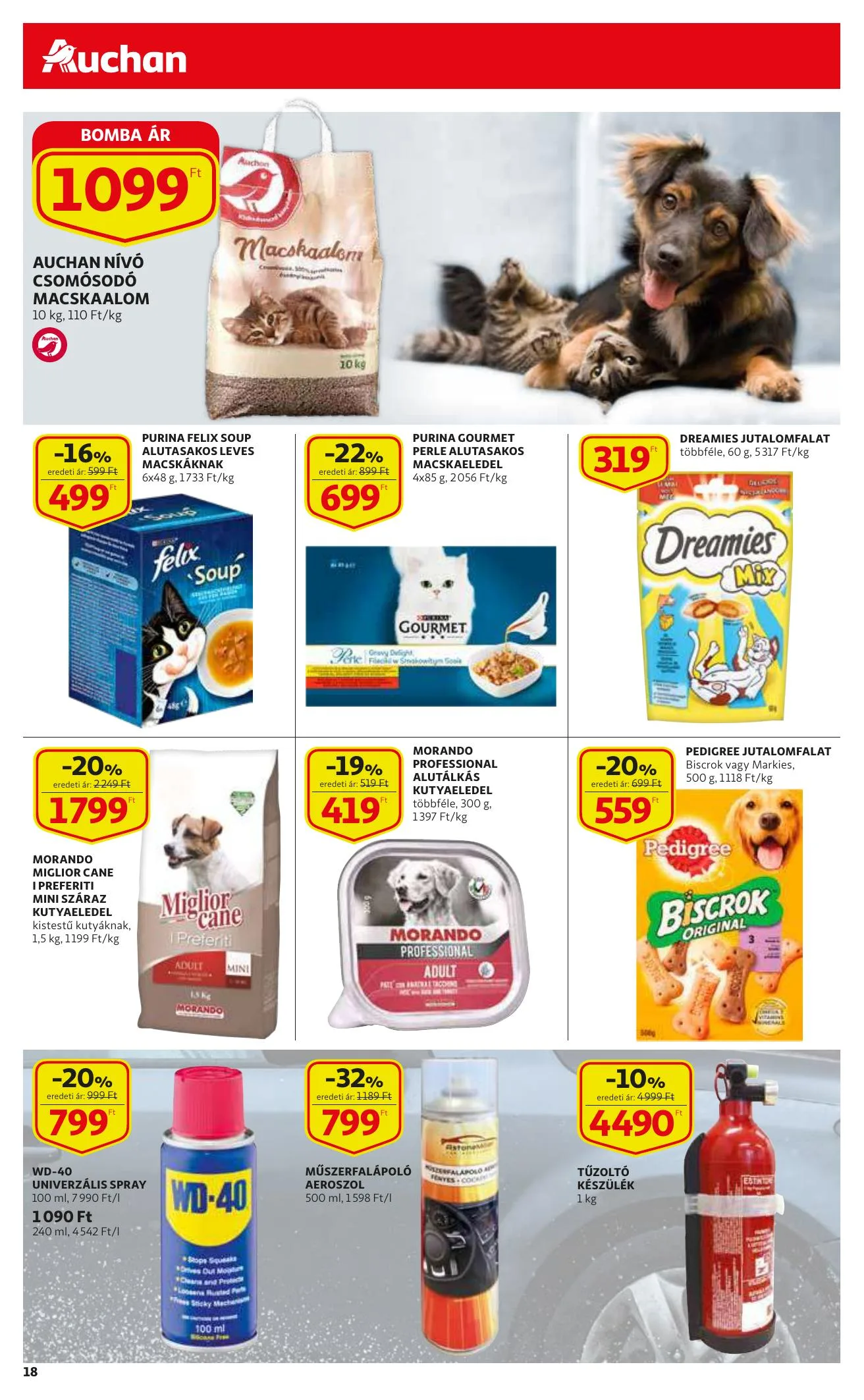 Auchan akciós újság Szupermarket 09.02–09.08 – 18. oldal
