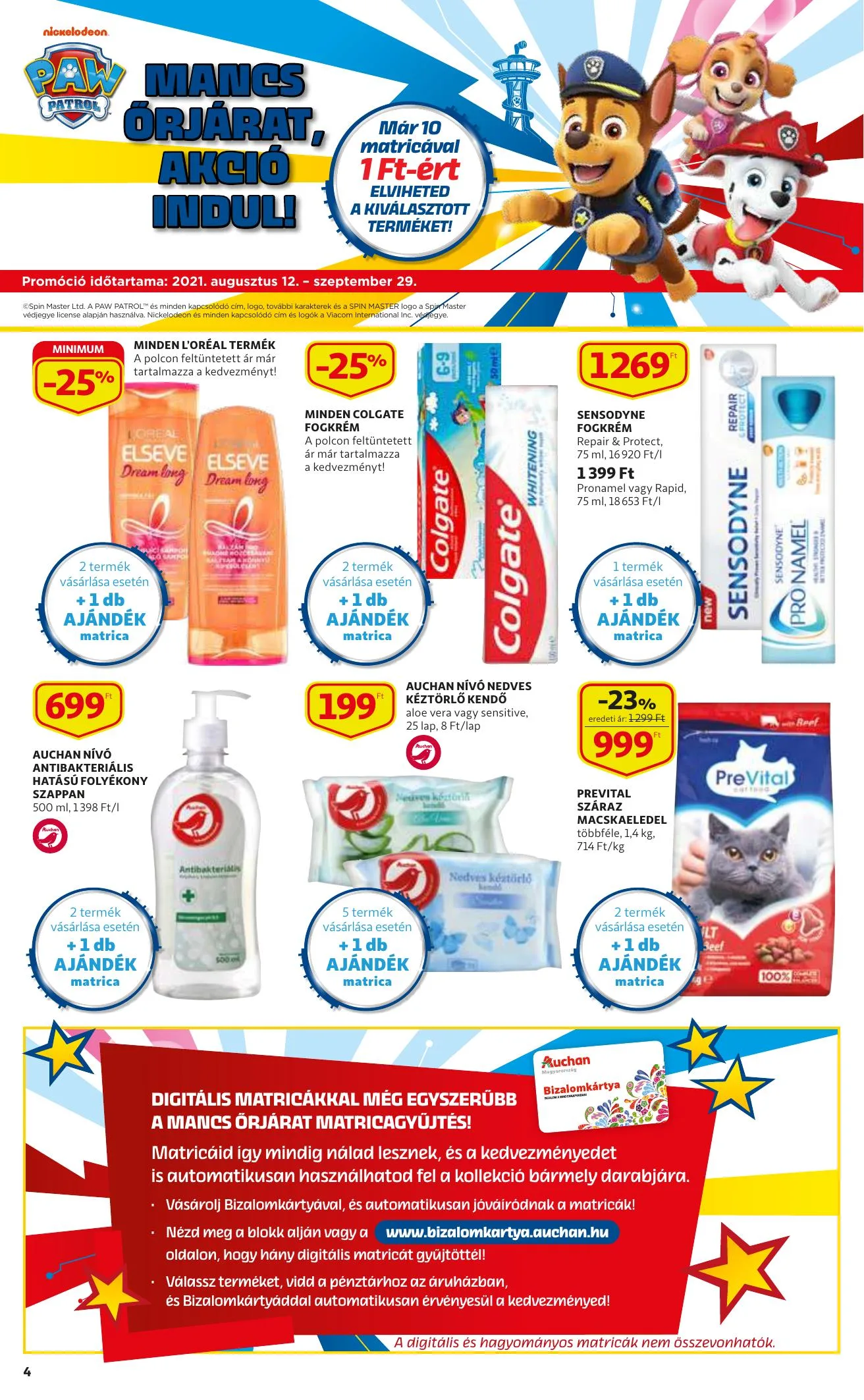 Auchan akciós újság Szupermarket 09.02–09.08 – 4. oldal