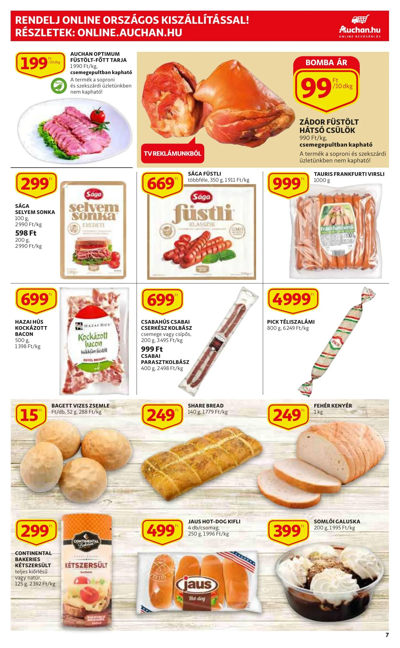 Auchan akciós újság Szupermarket 09.02–09.08 – 7. oldal