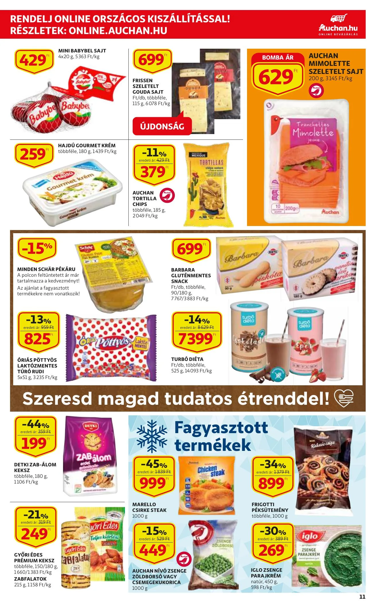 Auchan akciós újság Szupermarket 09.16–09.22 – 11. oldal