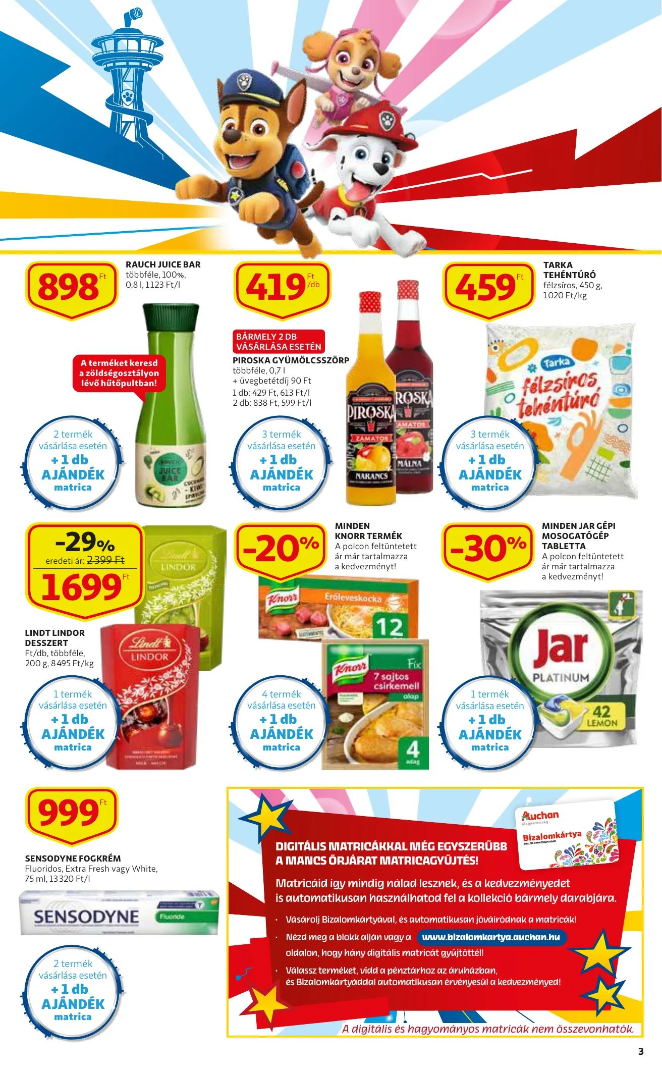 Auchan akciós újság Szupermarket 09.16–09.22 – 3. oldal