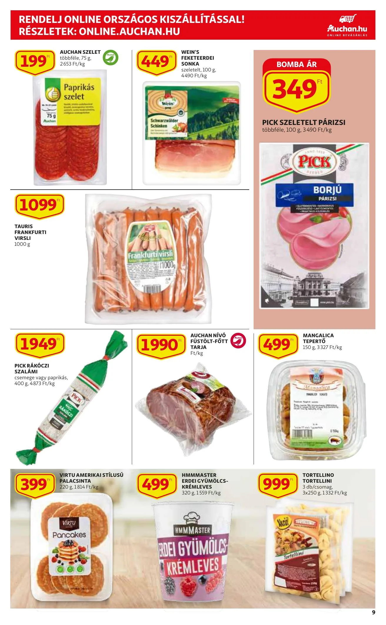 Auchan akciós újság Szupermarket 09.16–09.22 – 9. oldal