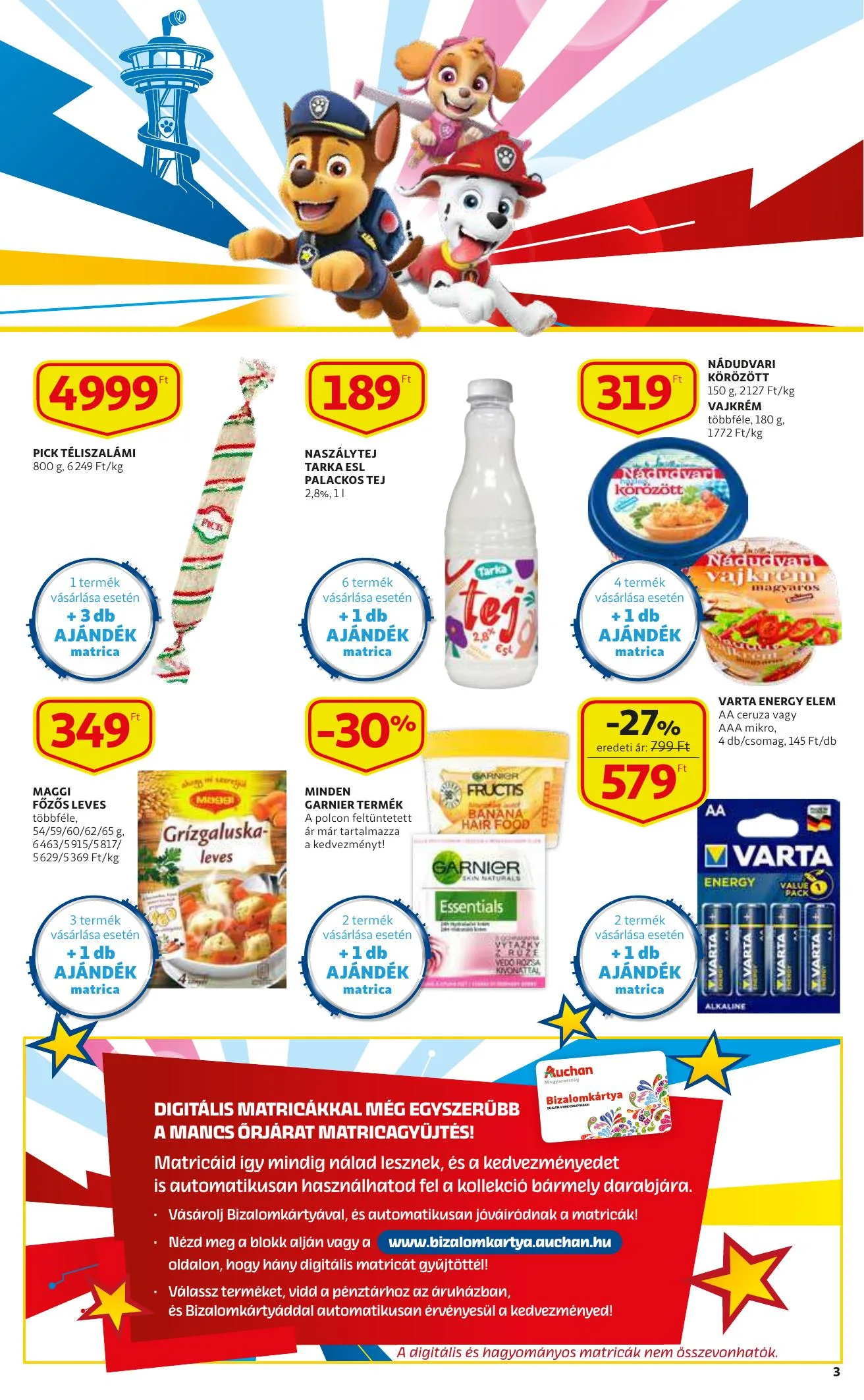 Auchan akciós újság Szupermarket 09.23–09.29 – 3. oldal