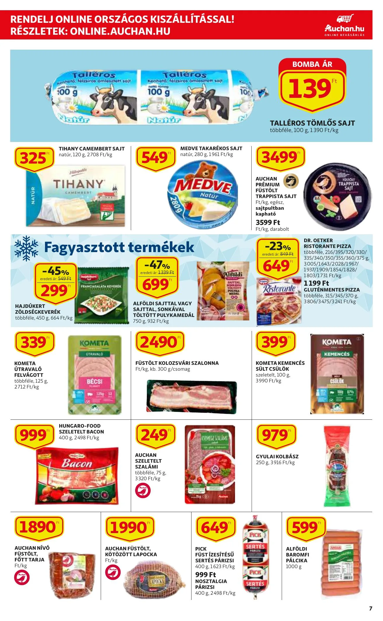 Auchan akciós újság Szupermarket 09.23–09.29 – 7. oldal