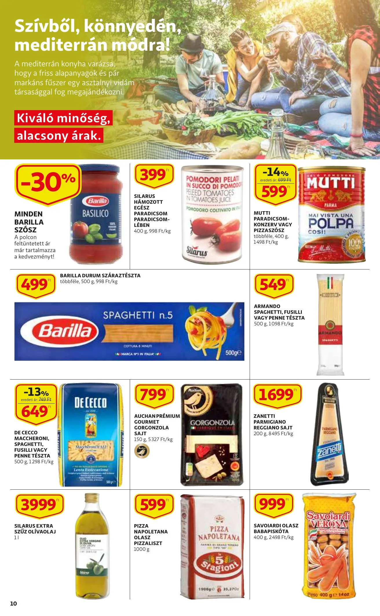 Auchan akciós újság Szupermarket 09.30–10.06 – 10. oldal