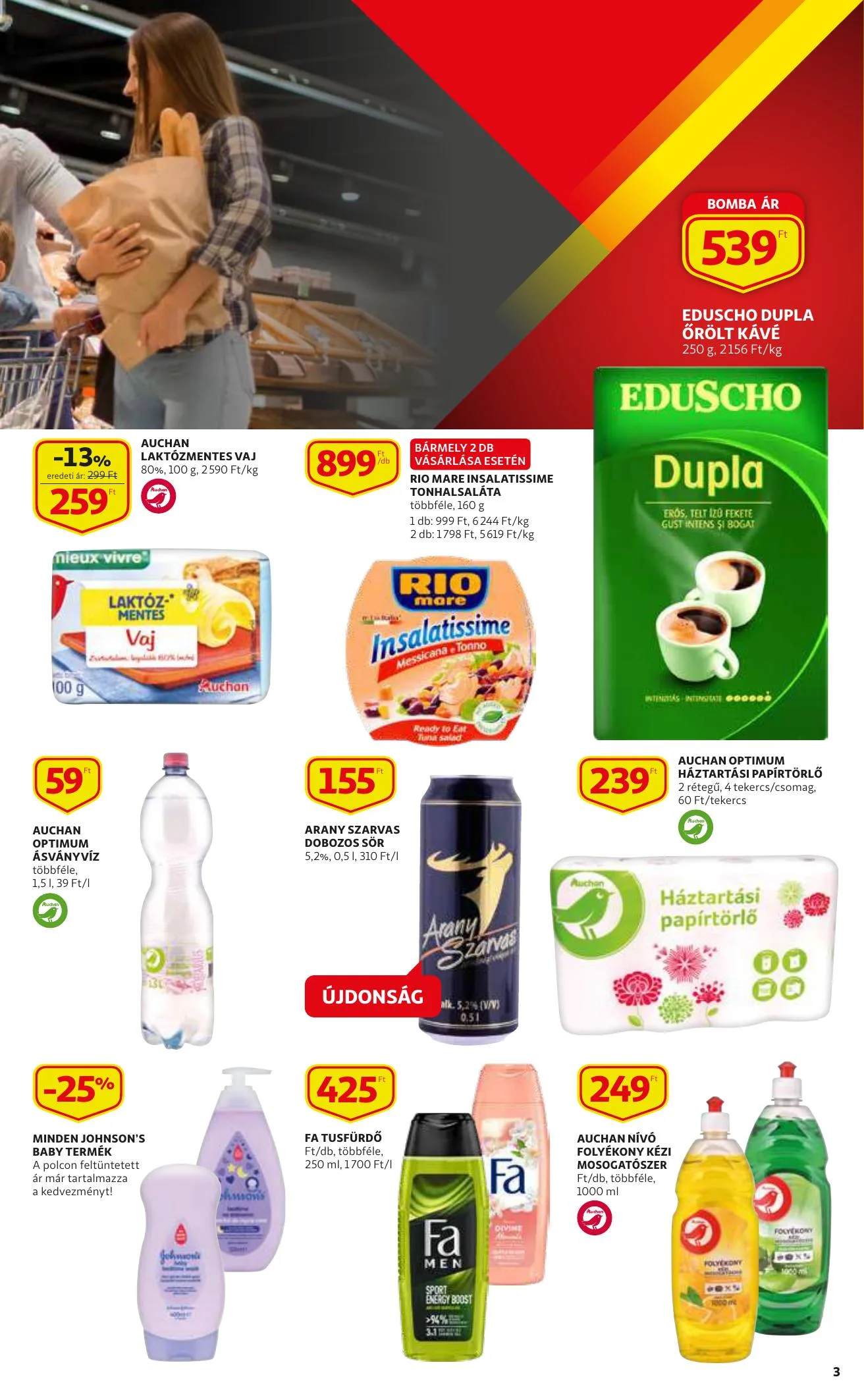 Auchan akciós újság Szupermarket 09.30–10.06 – 3. oldal