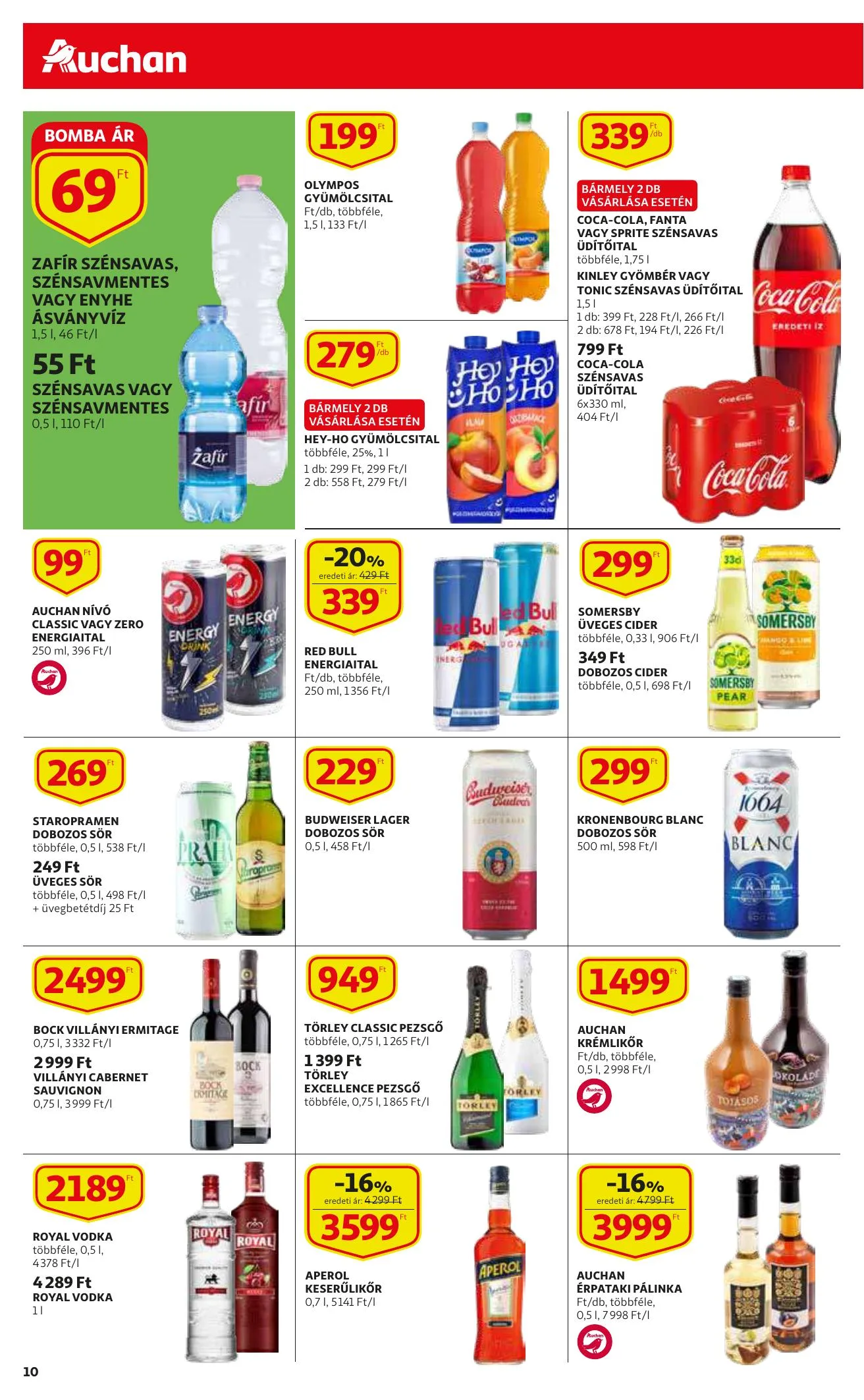 Auchan akciós újság Szupermarket 12.02–12.08 – 10. oldal