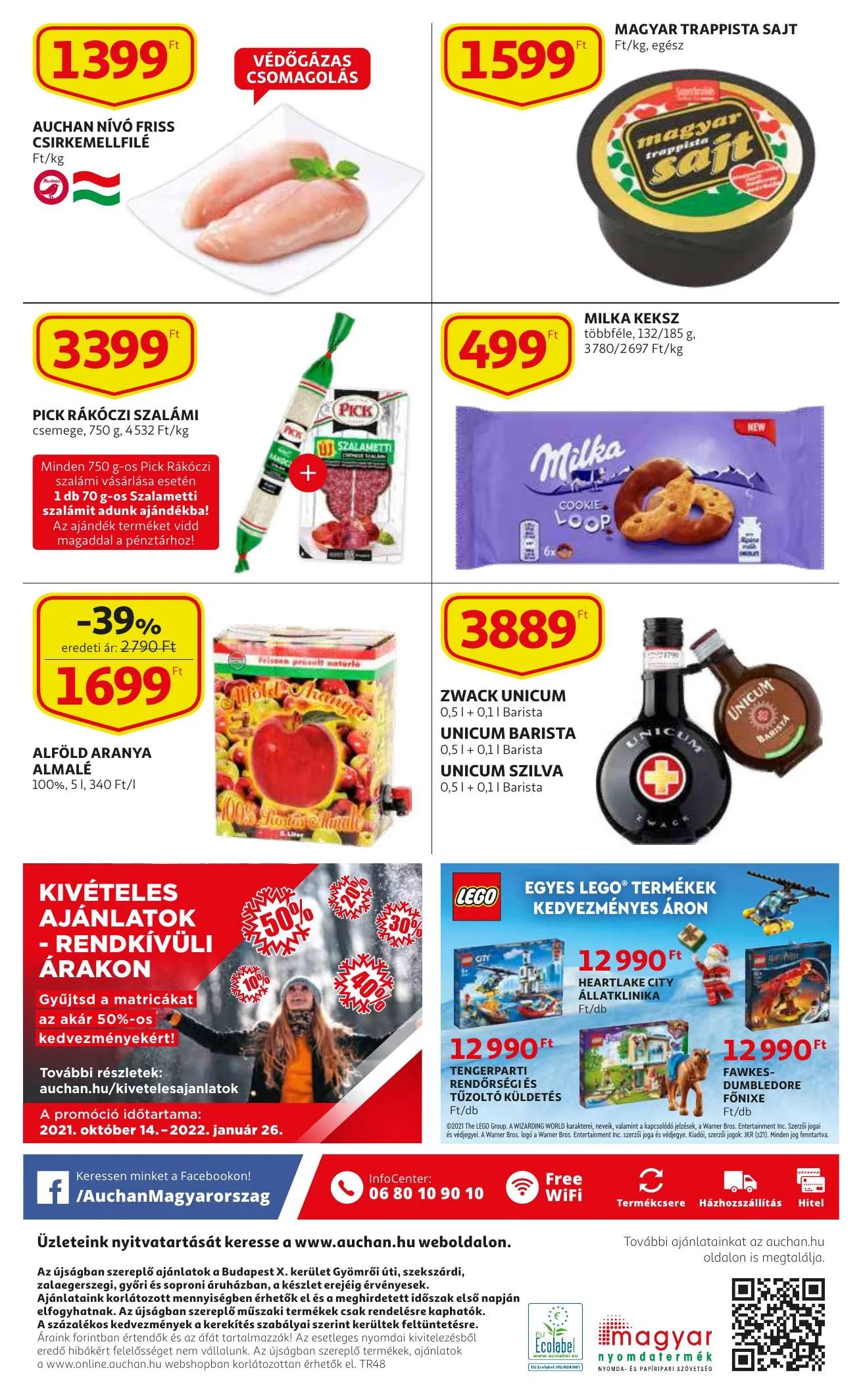 Auchan akciós újság Szupermarket 12.02–12.08 – 16. oldal