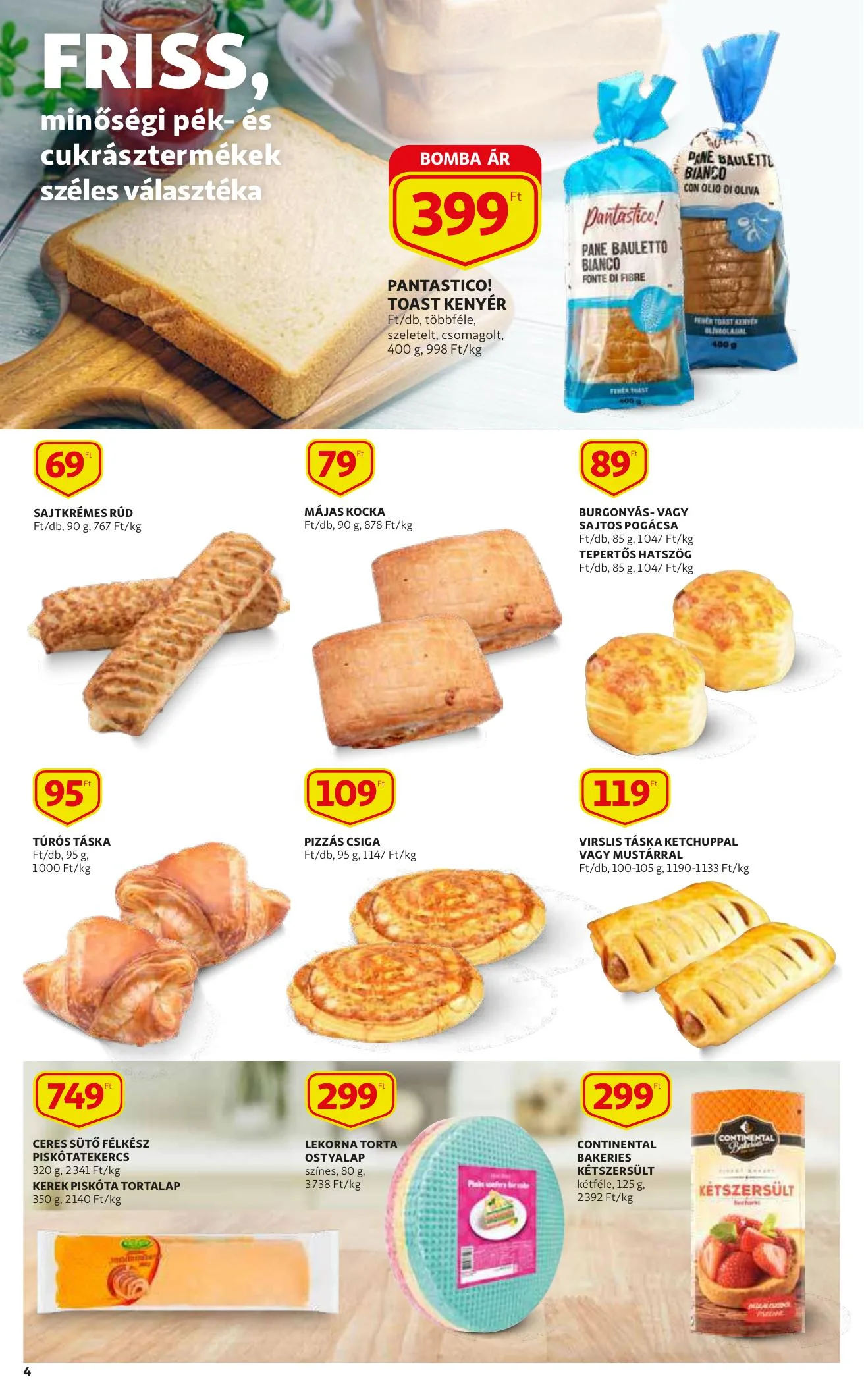 Auchan akciós újság Szupermarket 12.02–12.08 – 4. oldal