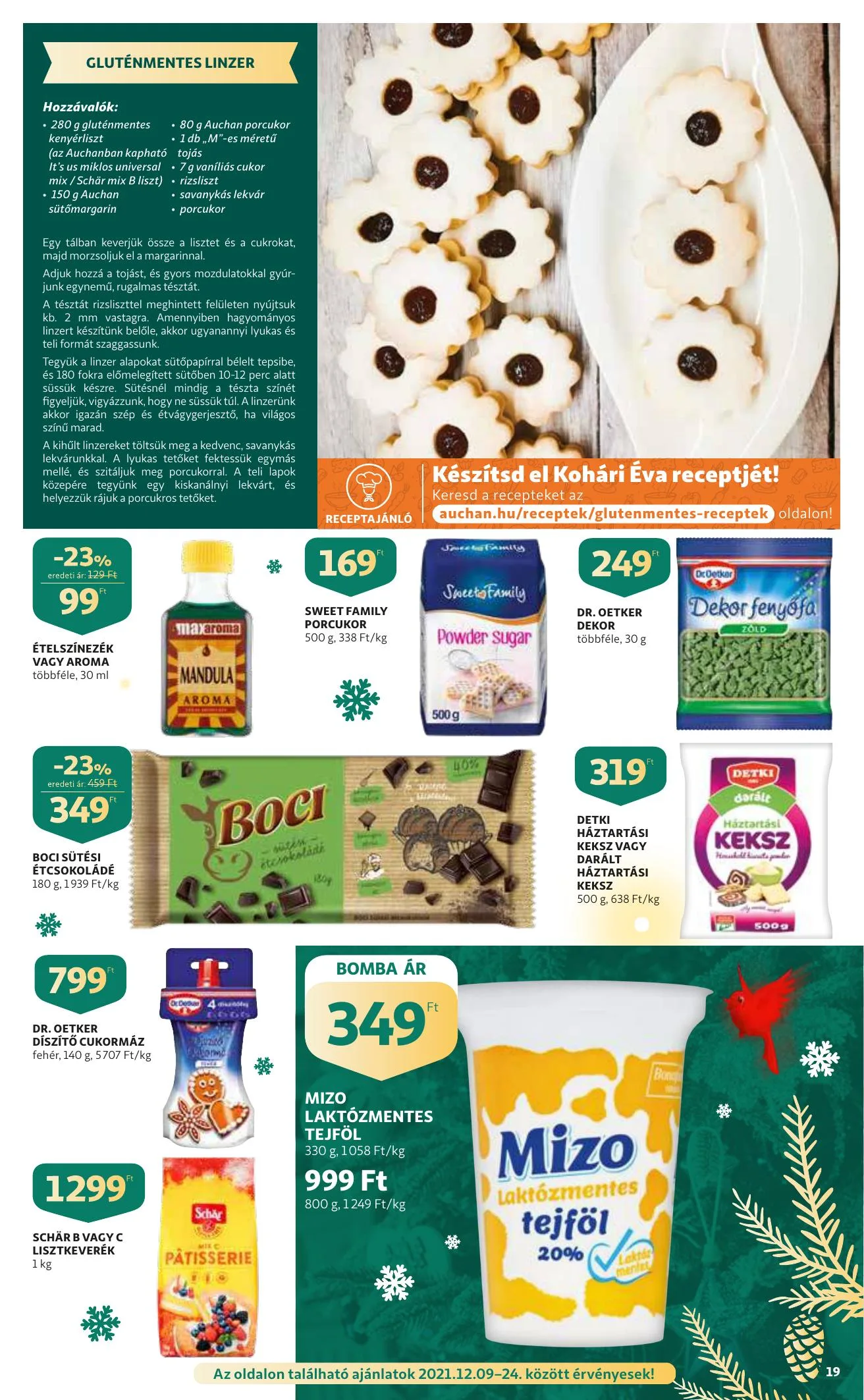 Auchan akciós újság Szupermarket 12.09–12.15 – 19. oldal