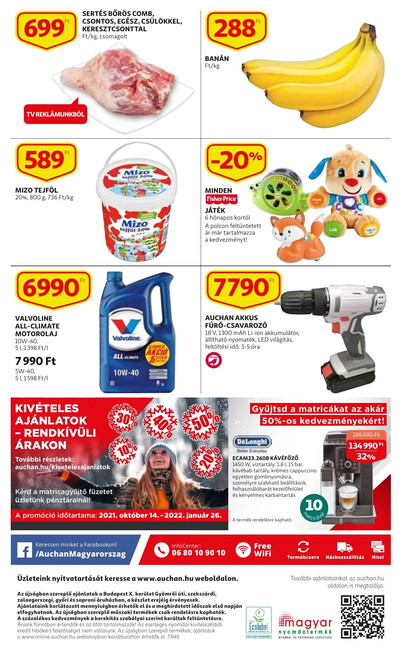 Auchan akciós újság Szupermarket 12.09–12.15 – 28. oldal