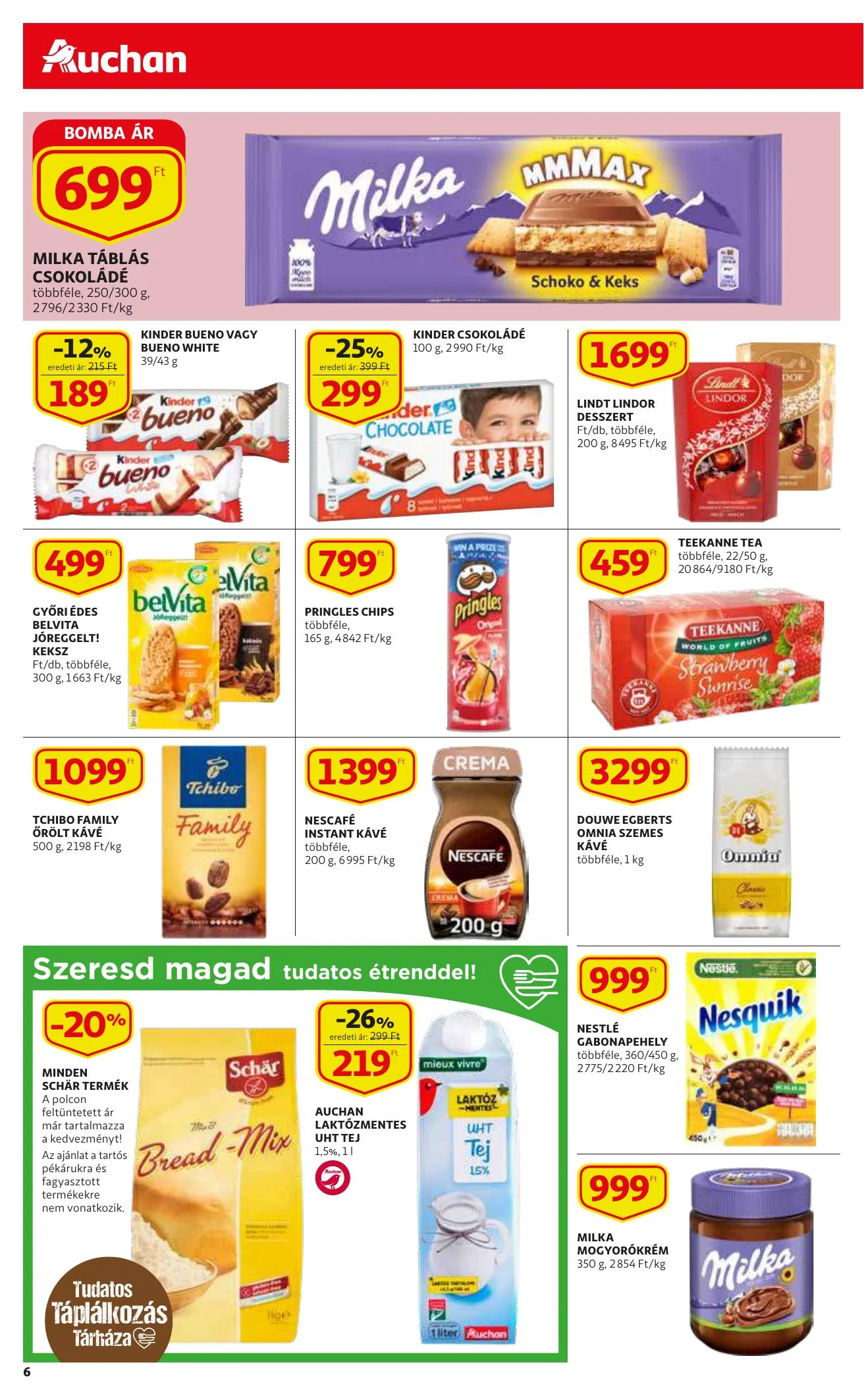 Auchan akciós újság Szupermarket 12.09–12.15 – 6. oldal