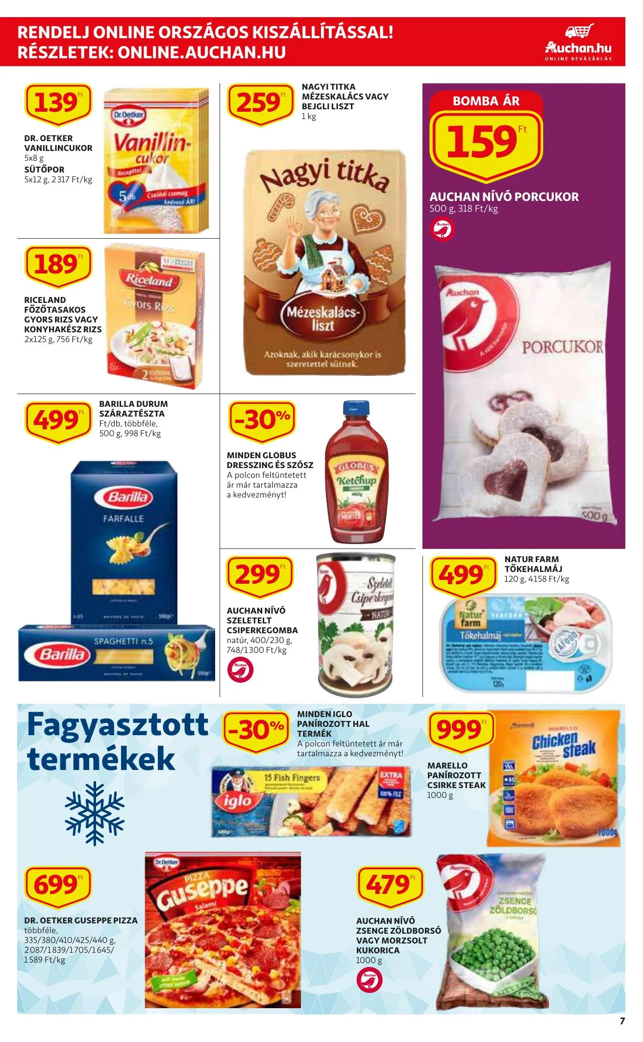 Auchan akciós újság Szupermarket 12.09–12.15 – 7. oldal