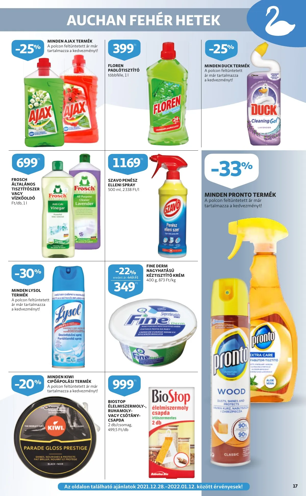 Auchan akciós újság Szupermarket 12.27–12.27 – 17. oldal