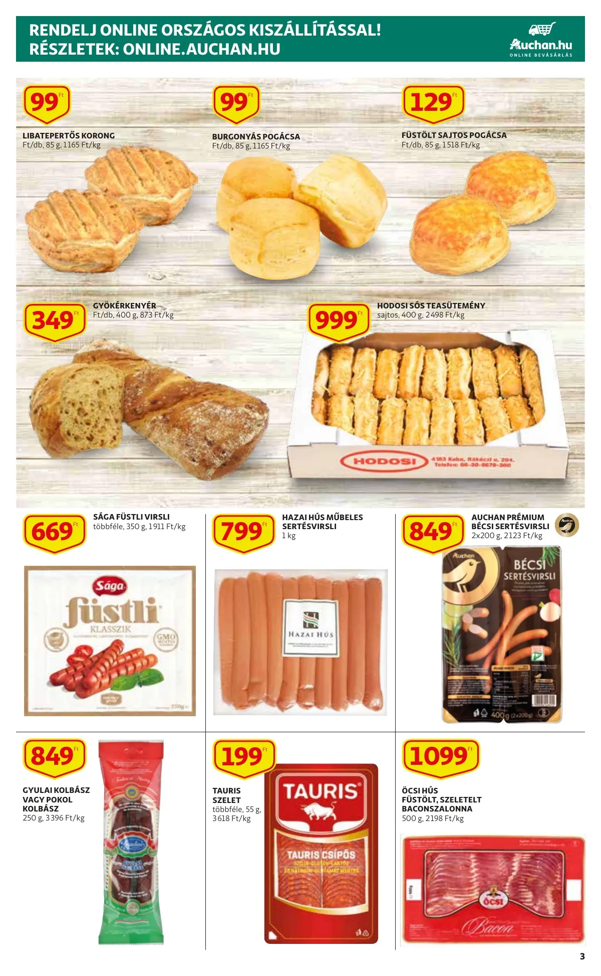 Auchan akciós újság Szupermarket 12.27–12.27 – 3. oldal