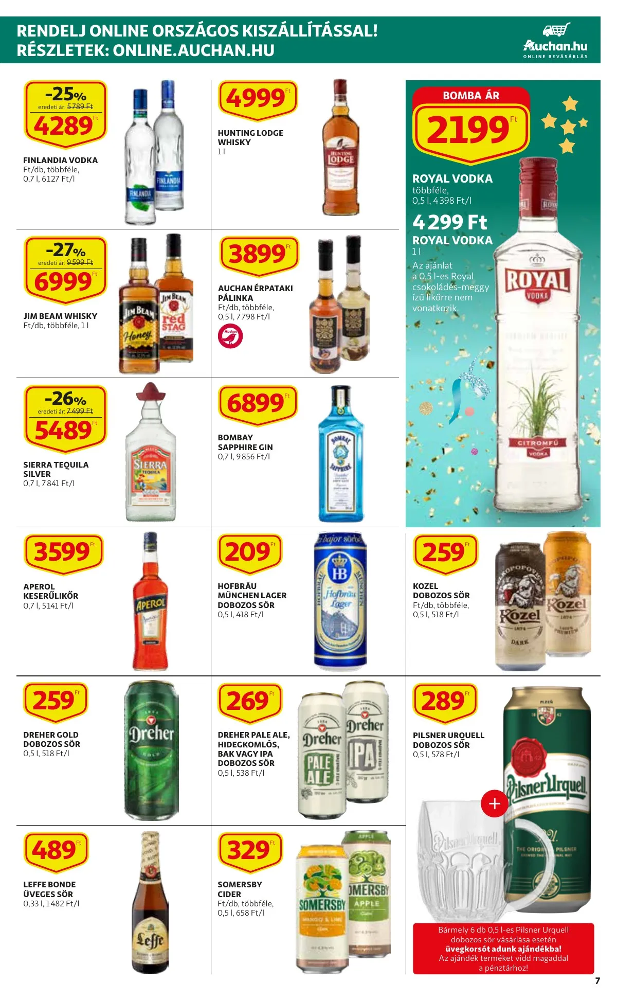 Auchan akciós újság Szupermarket 12.27–12.27 – 7. oldal