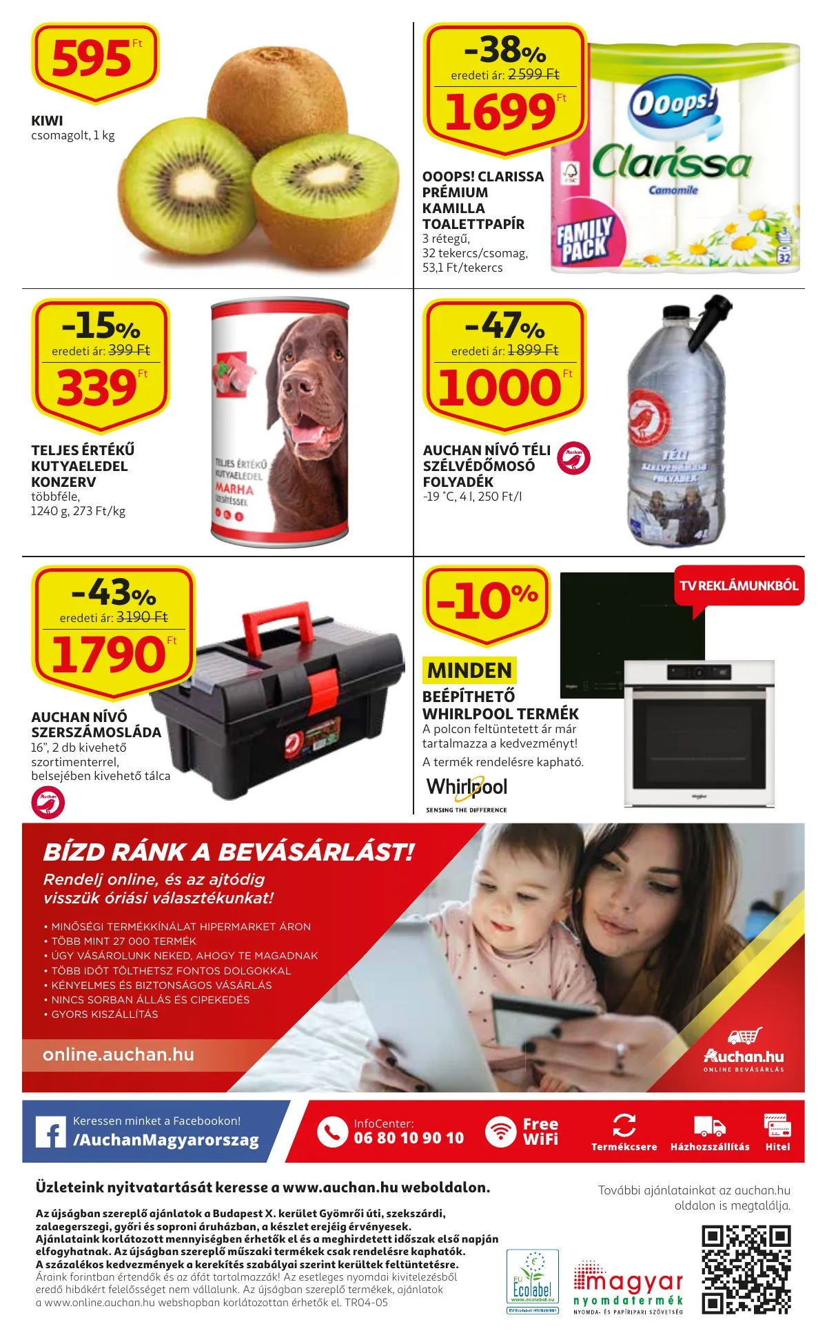 Auchan akciós újság Szupermarket 01.20–01.20 – 12. oldal