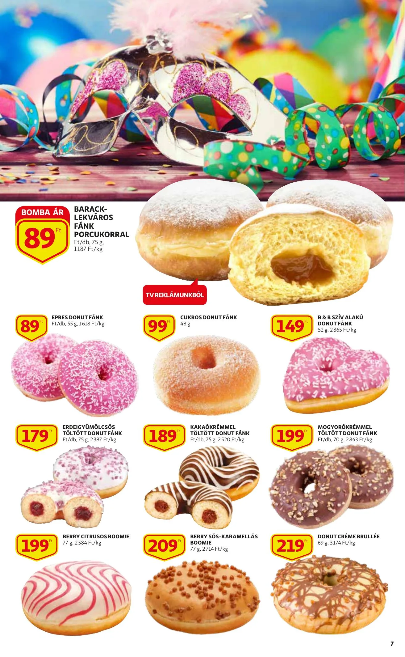 Auchan akciós újság Szupermarket 01.20–01.26 – 7. oldal