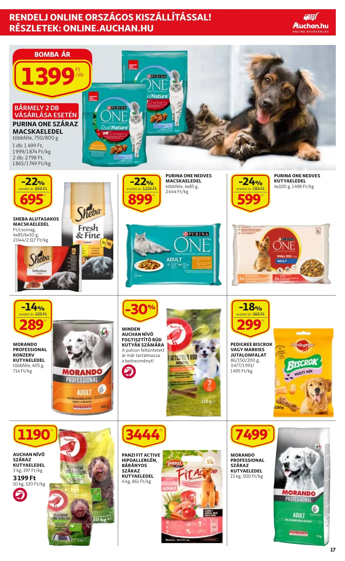 Auchan akciós újság Szupermarket 02.03–02.16 – 17. oldal