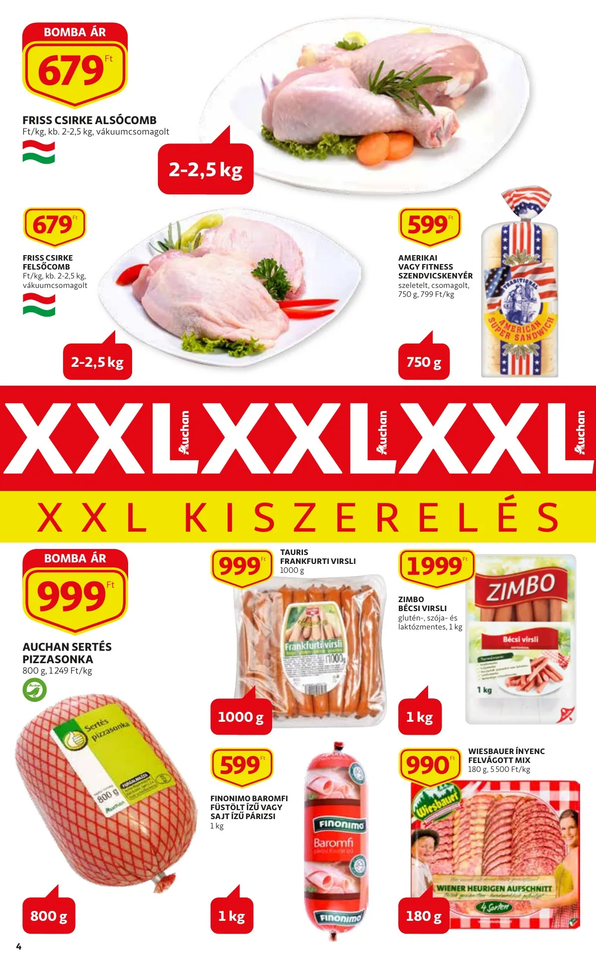 Auchan akciós újság Szupermarket 02.03–02.16 – 4. oldal
