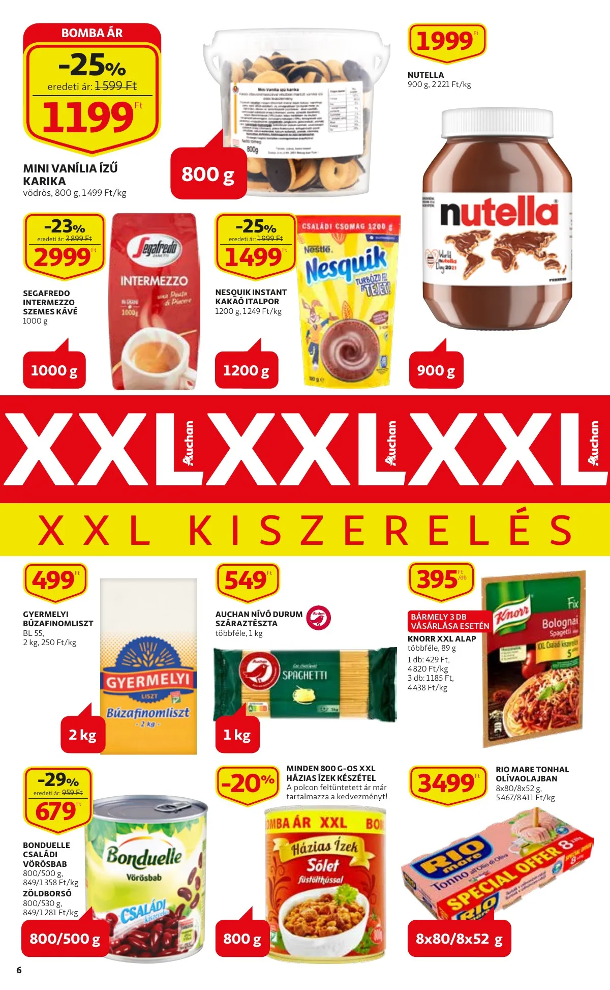 Auchan akciós újság Szupermarket 02.03–02.16 – 6. oldal