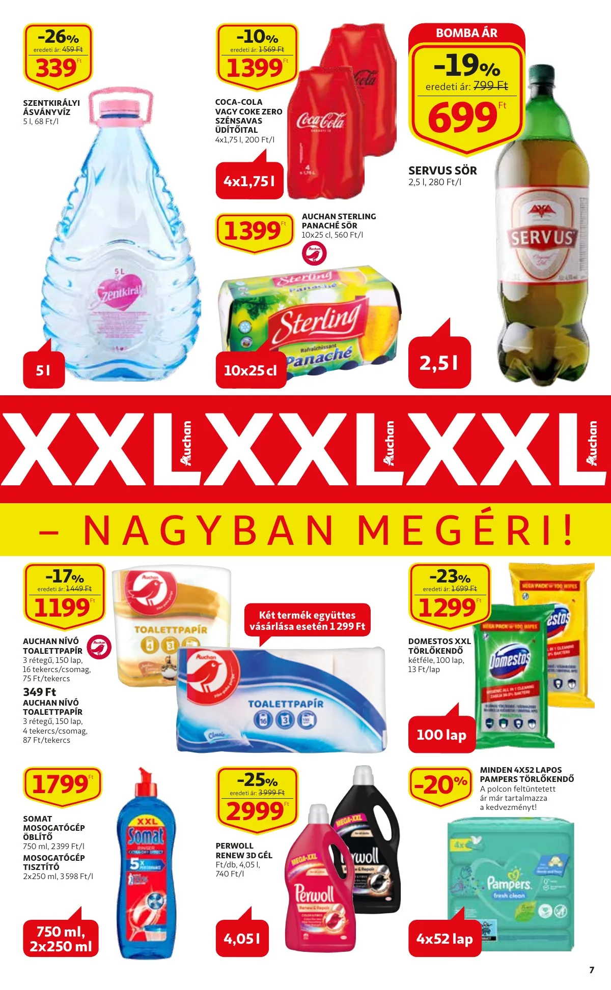 Auchan akciós újság Szupermarket 02.03–02.16 – 7. oldal