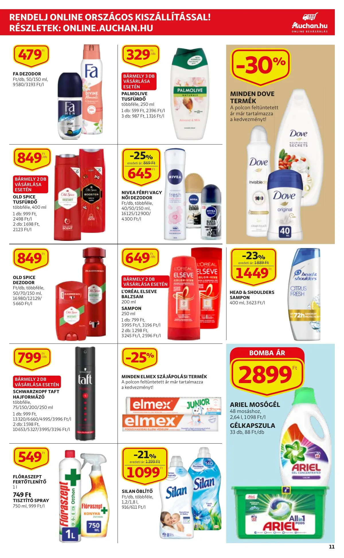 Auchan akciós újság Szupermarket 02.17–03.02 – 11. oldal
