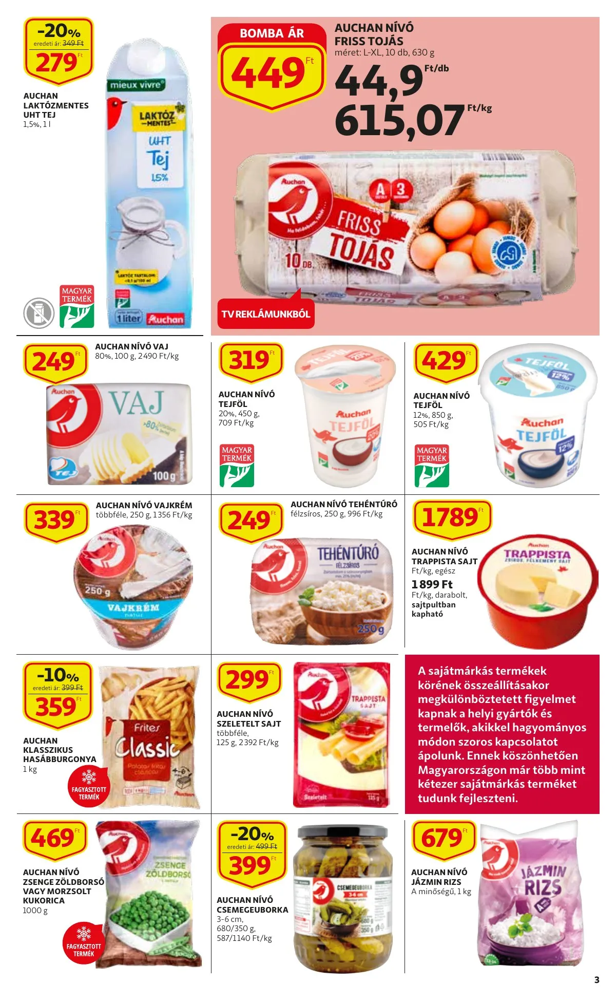 Auchan akciós újság Szupermarket 02.17–03.02 – 3. oldal