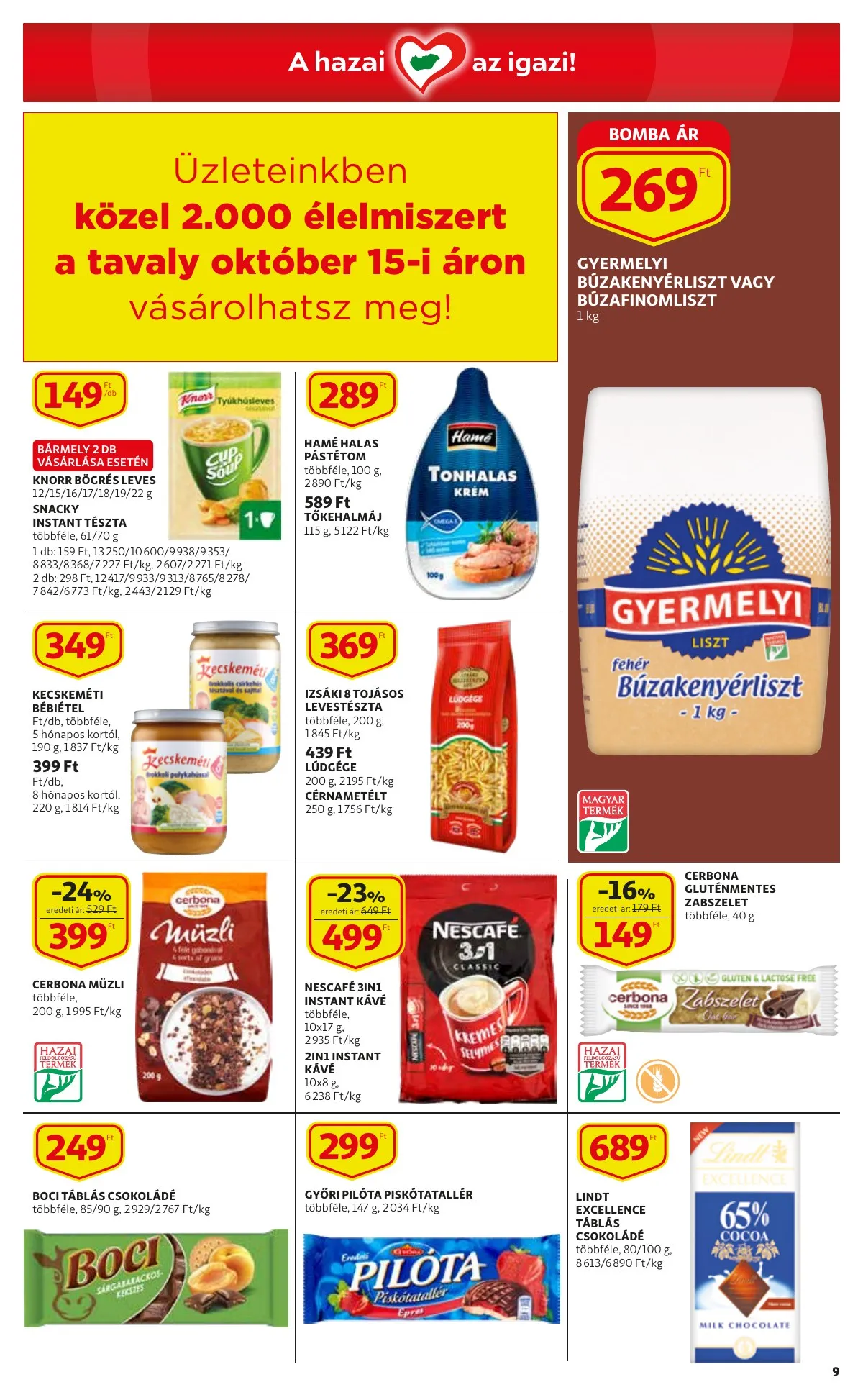 Auchan akciós újság Szupermarket 02.17–03.02 – 9. oldal