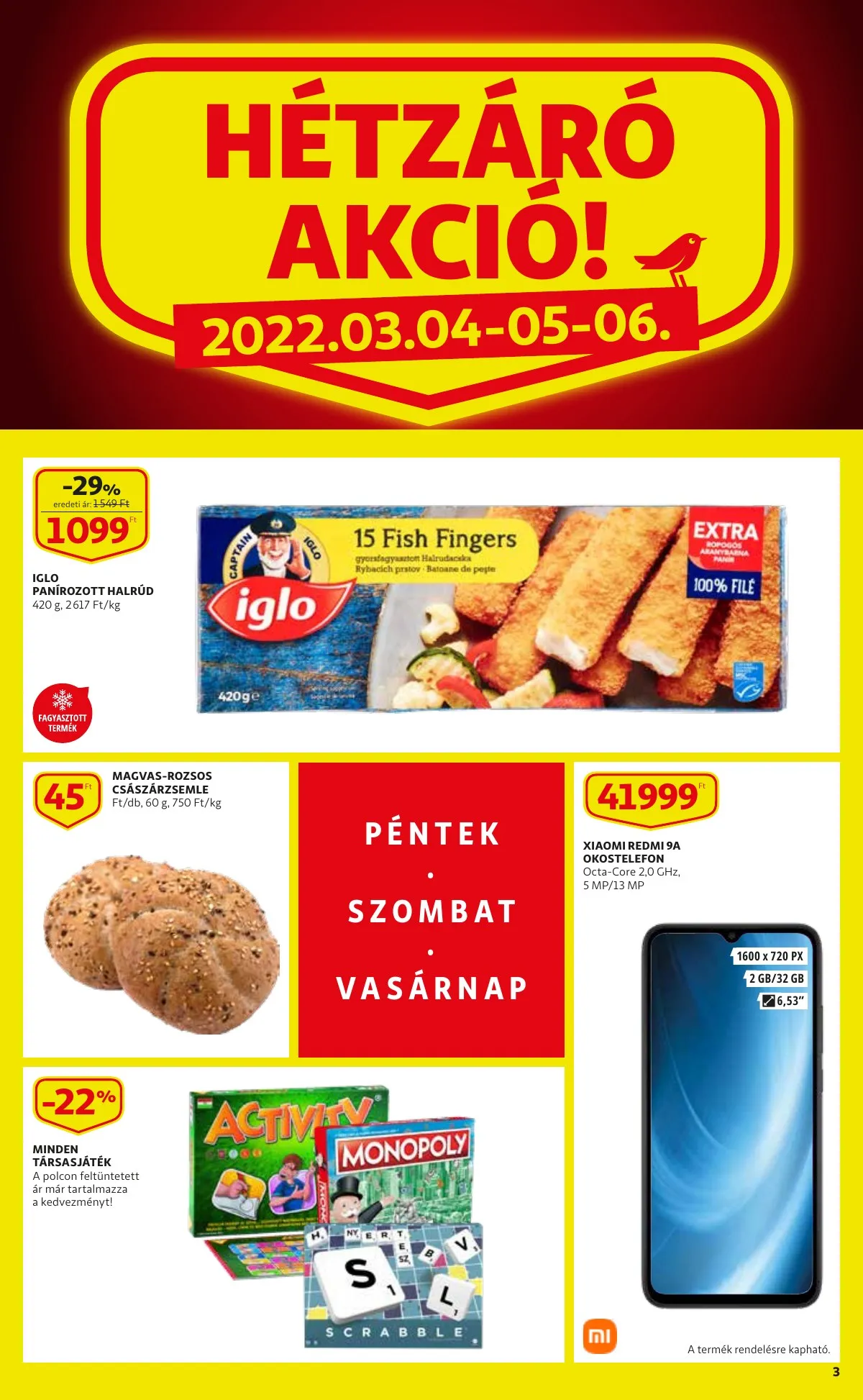 Auchan akciós újság Szupermarket 03.03–03.09 – 3. oldal