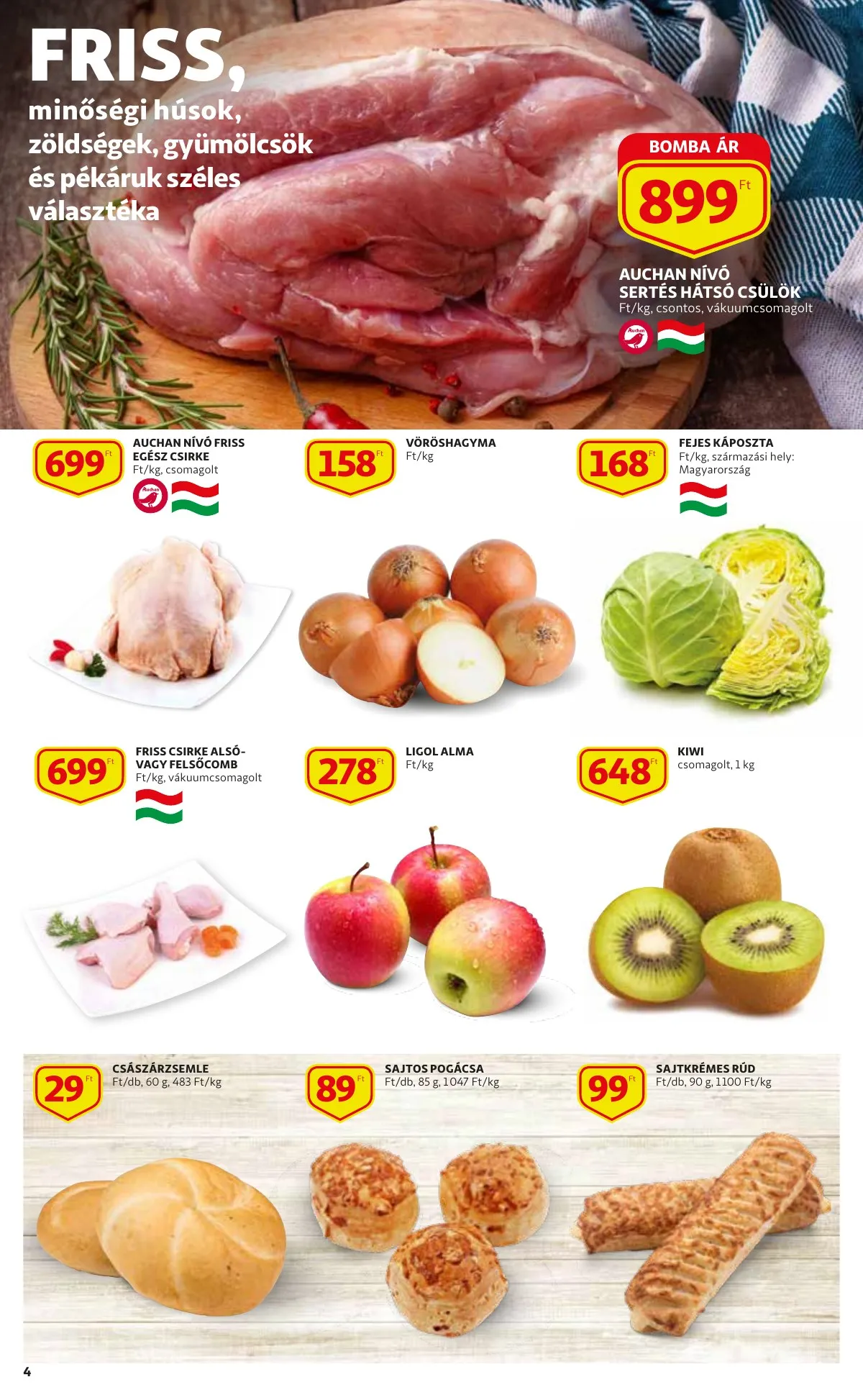 Auchan akciós újság Szupermarket 03.03–03.09 – 4. oldal