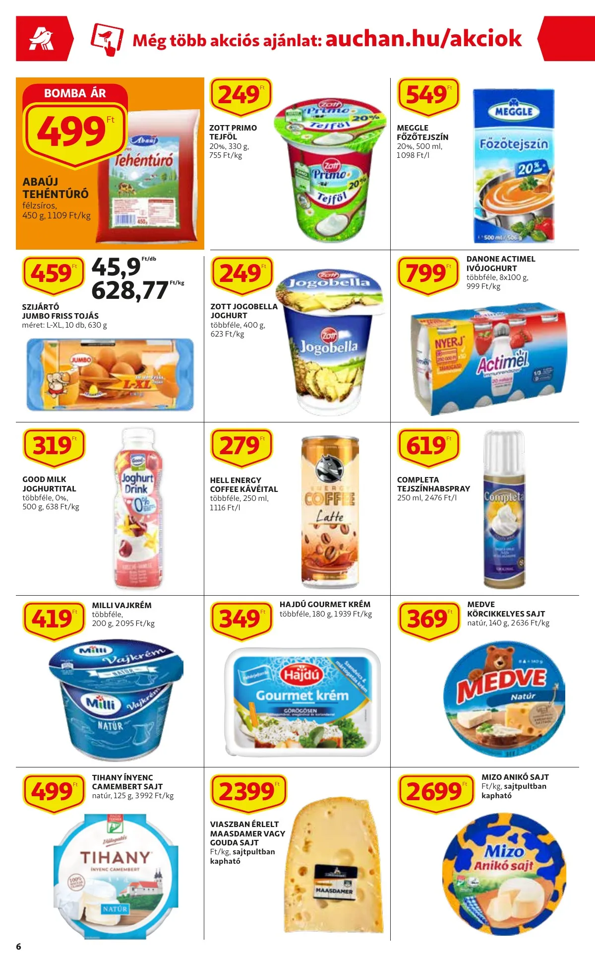 Auchan akciós újság Szupermarket 03.03–03.09 – 6. oldal